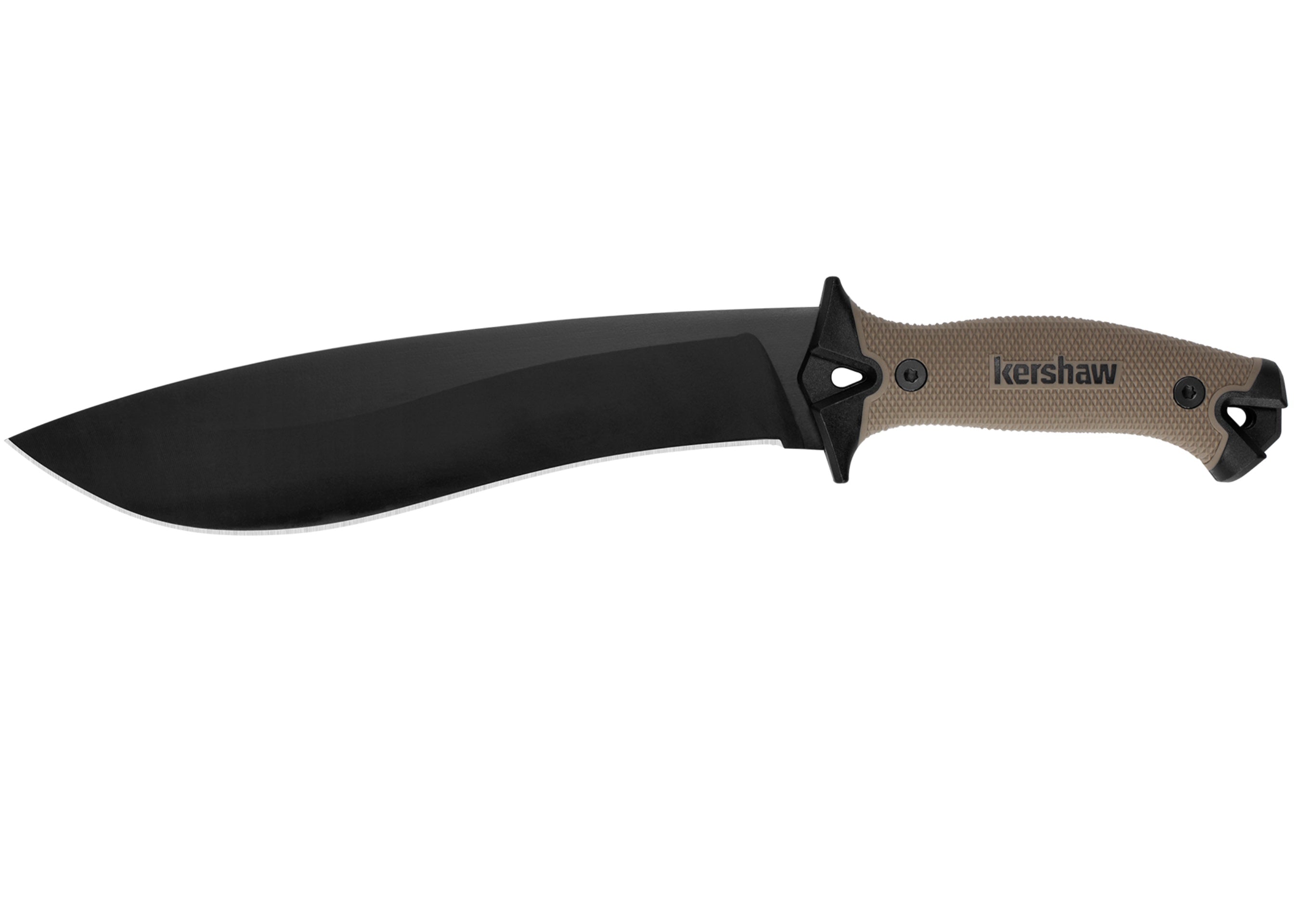 Kershaw Camp 10 Ultimate Survival Machete - Tan & Black