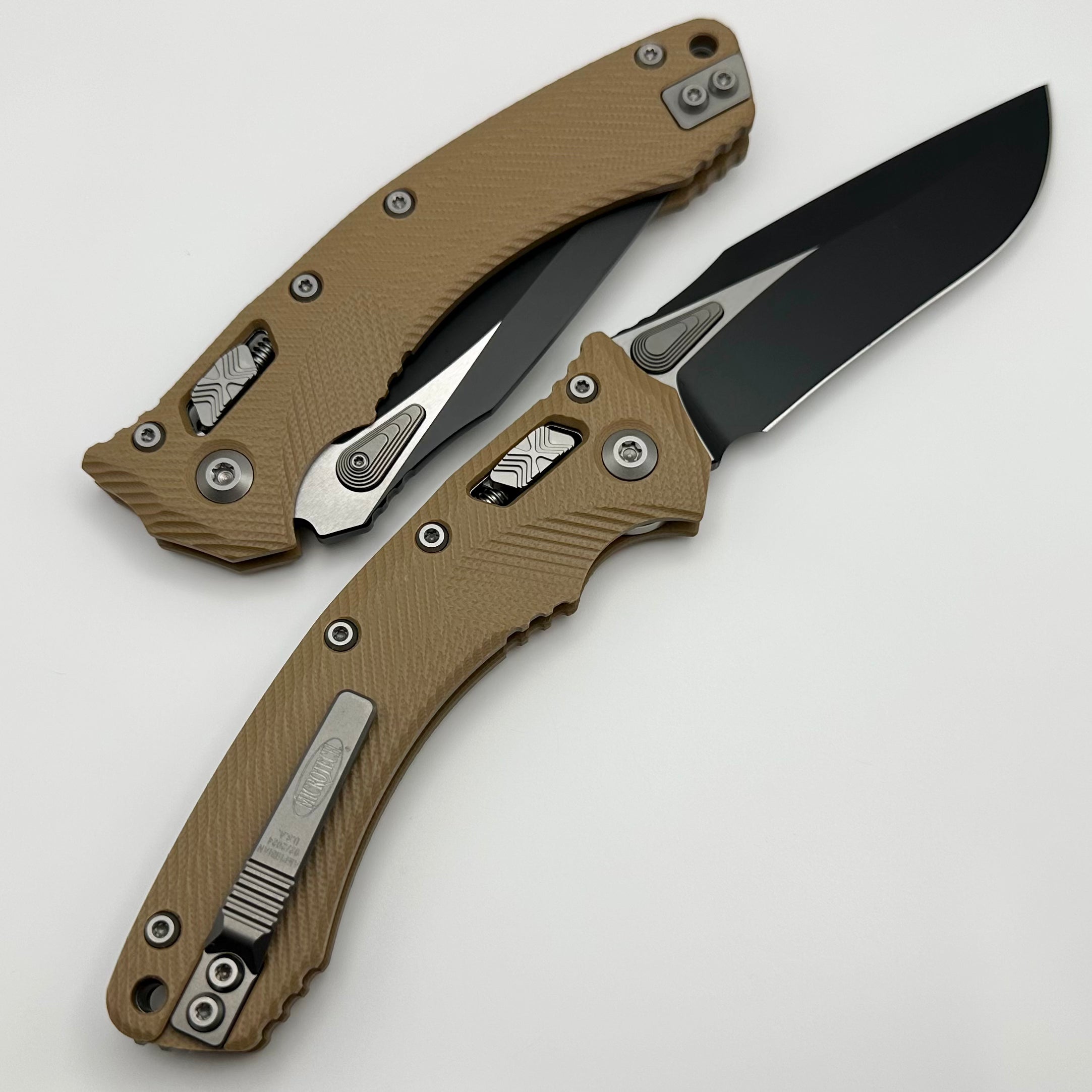 Microtech Amphibian RAM LOK - Premium Tactical Knife with G-10 Handle & M390MK Blade