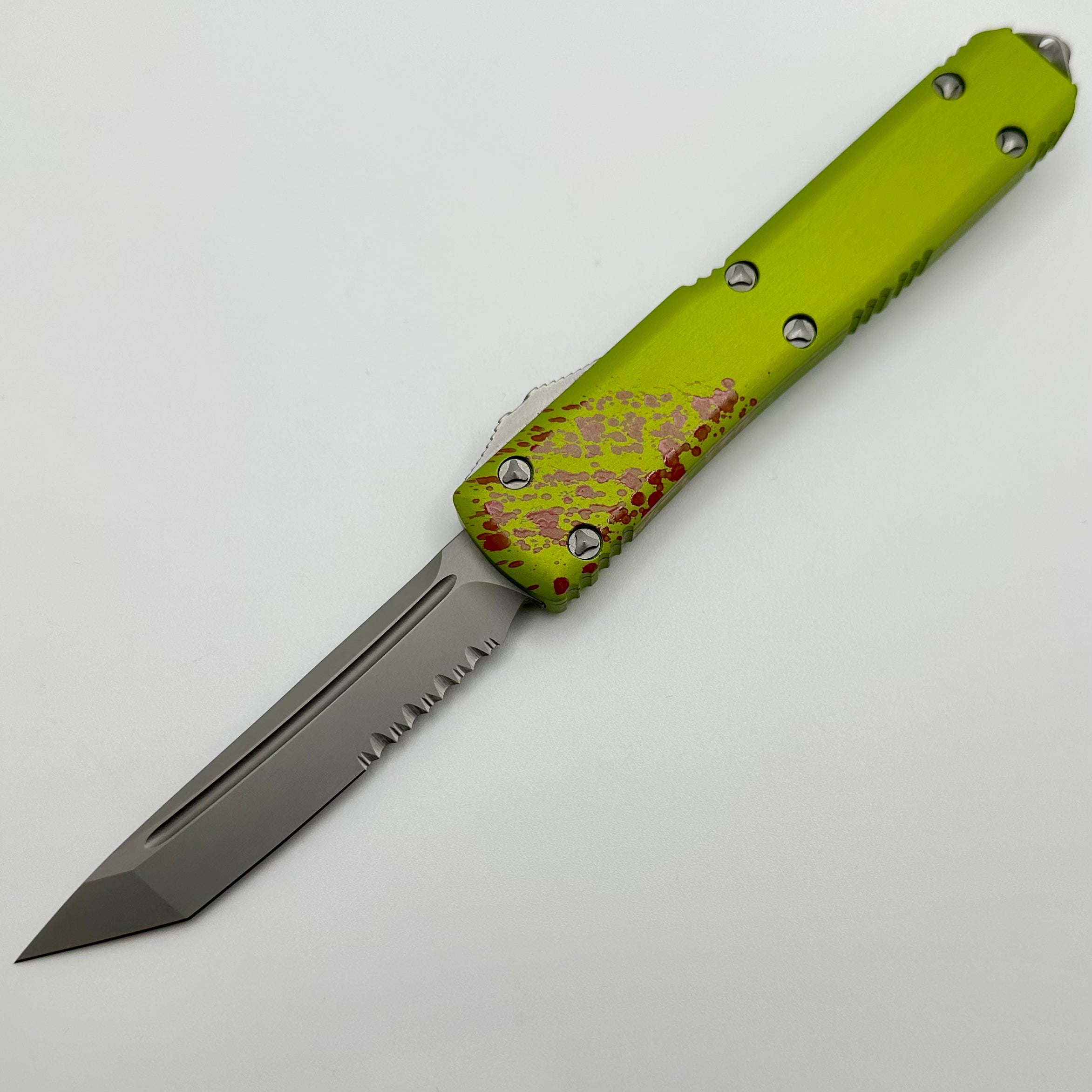 Premium Microtech Ultratech Zombie Tech Tanto Blade - Pre-Owned Excellence