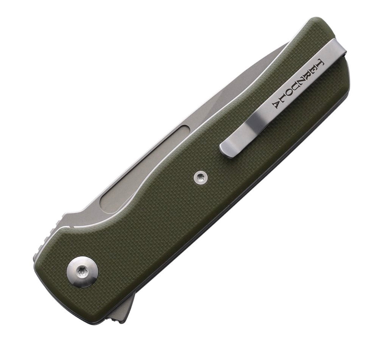 Terzuola ATCF Lite OD Green Tactical Knife - Premium G-10 Handle & Stonewash Nitro-V Blade