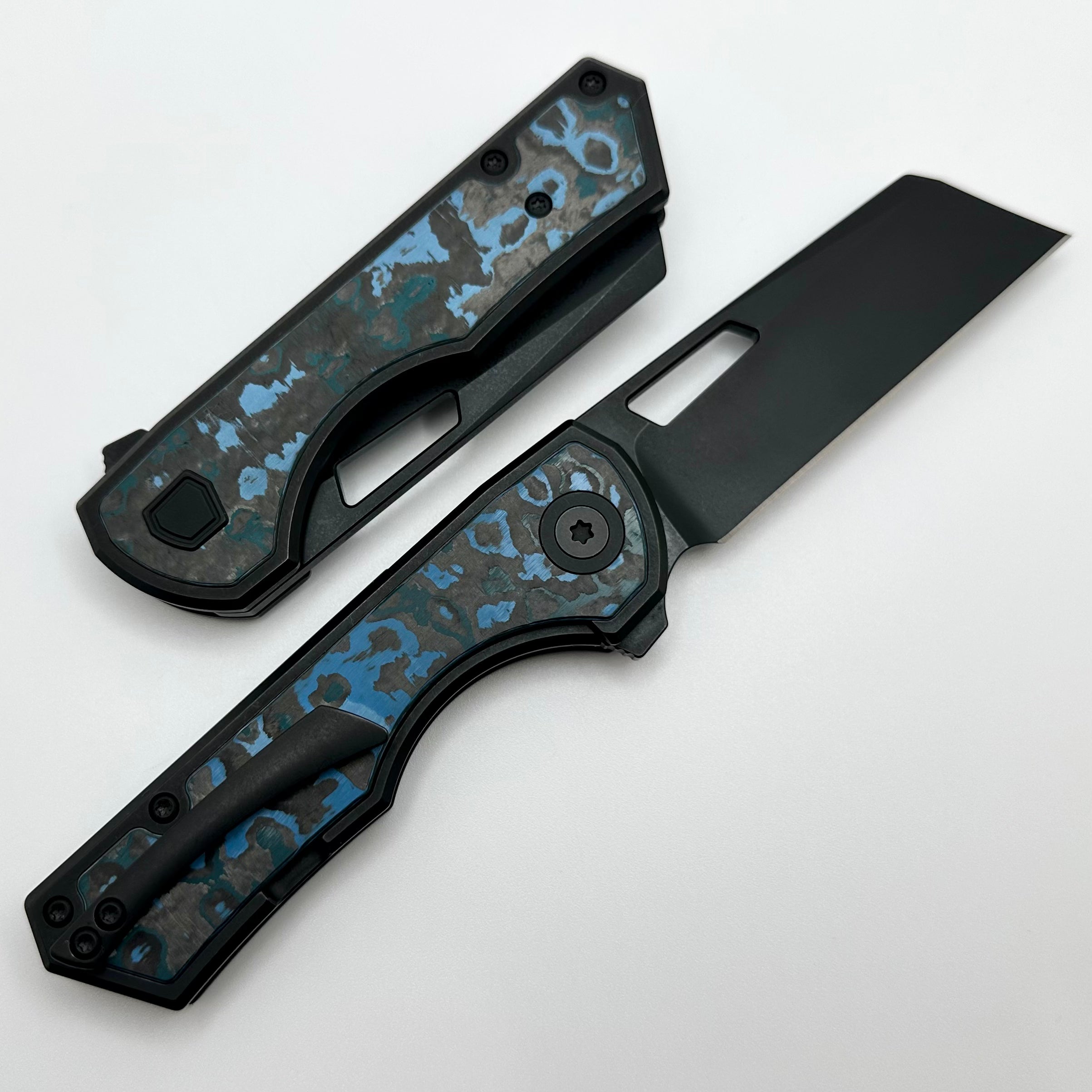 Premium Brian Brown Knives Yeager-M V3 Flipper - Arctic Storm Exclusive Edition