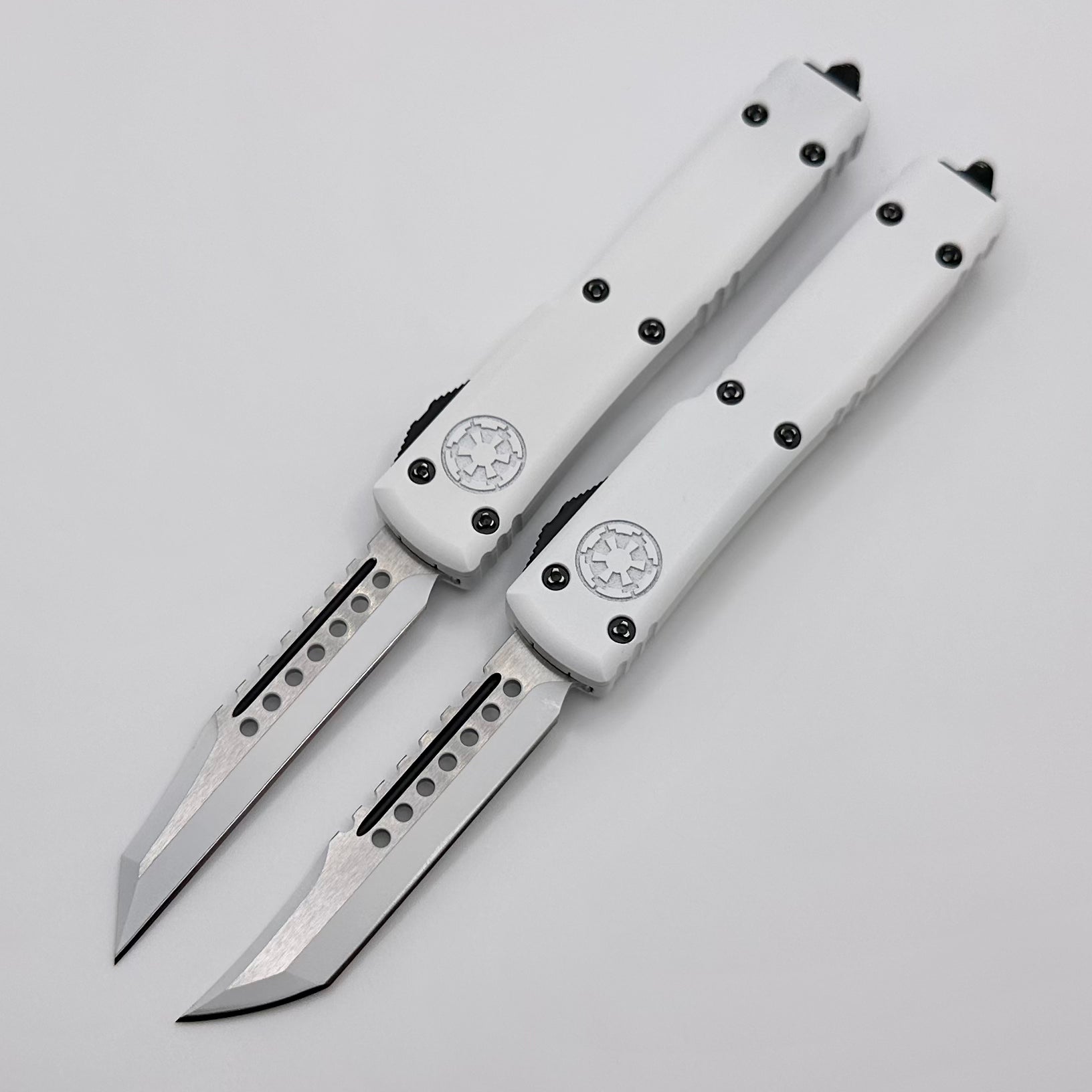 Premium Microtech UTX-70 Hellhound & Warhound Storm Trooper Knife Set