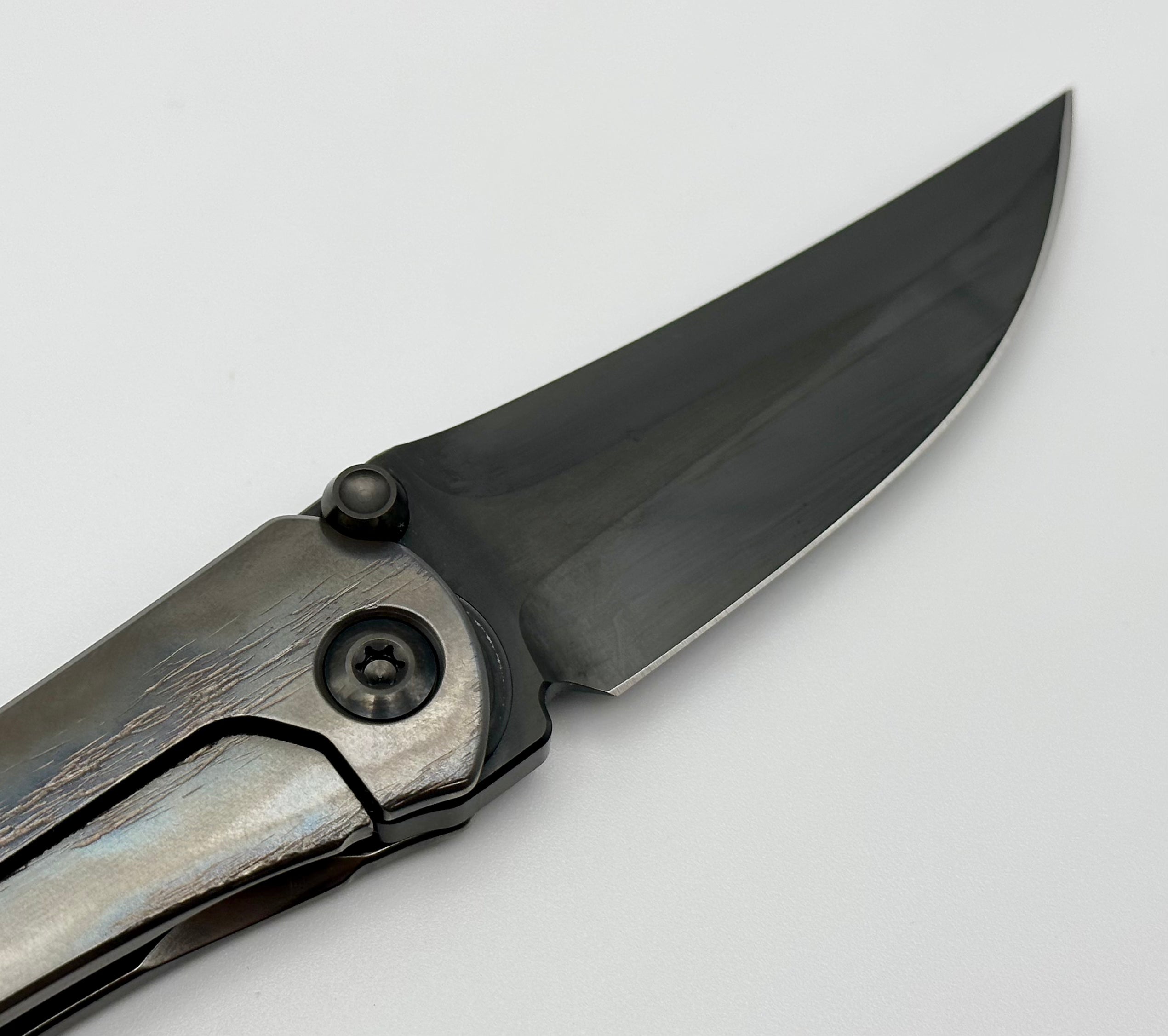 Ultimate Marfione x Borka Blades Collaboration - Assassin Grind M390 Blade with Cosmic Scales