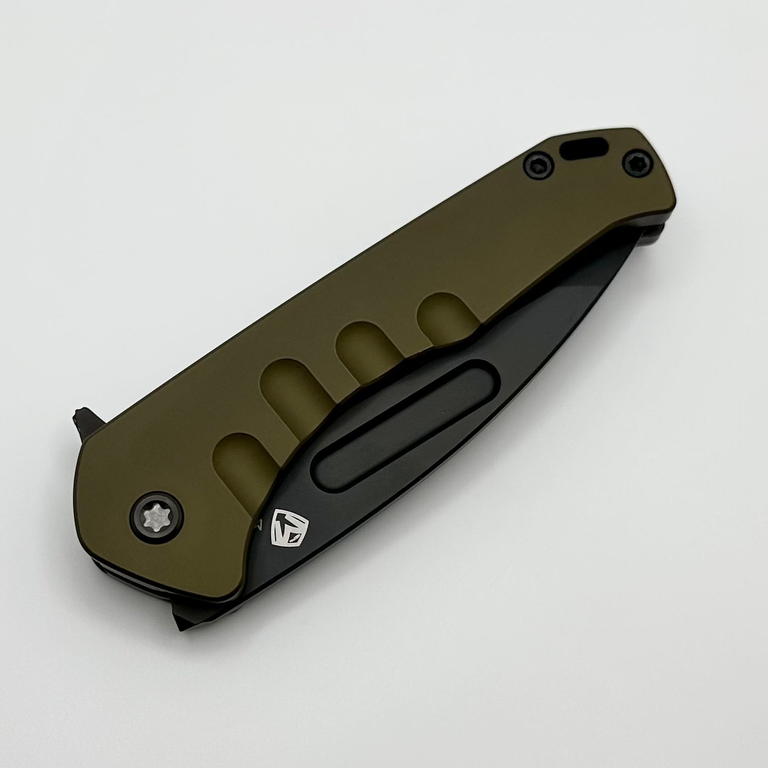 Medford Praetorian Swift FL Framelock Knife - Premium Tanto S45VN Blade & Mustard Yellow Aluminum Handle