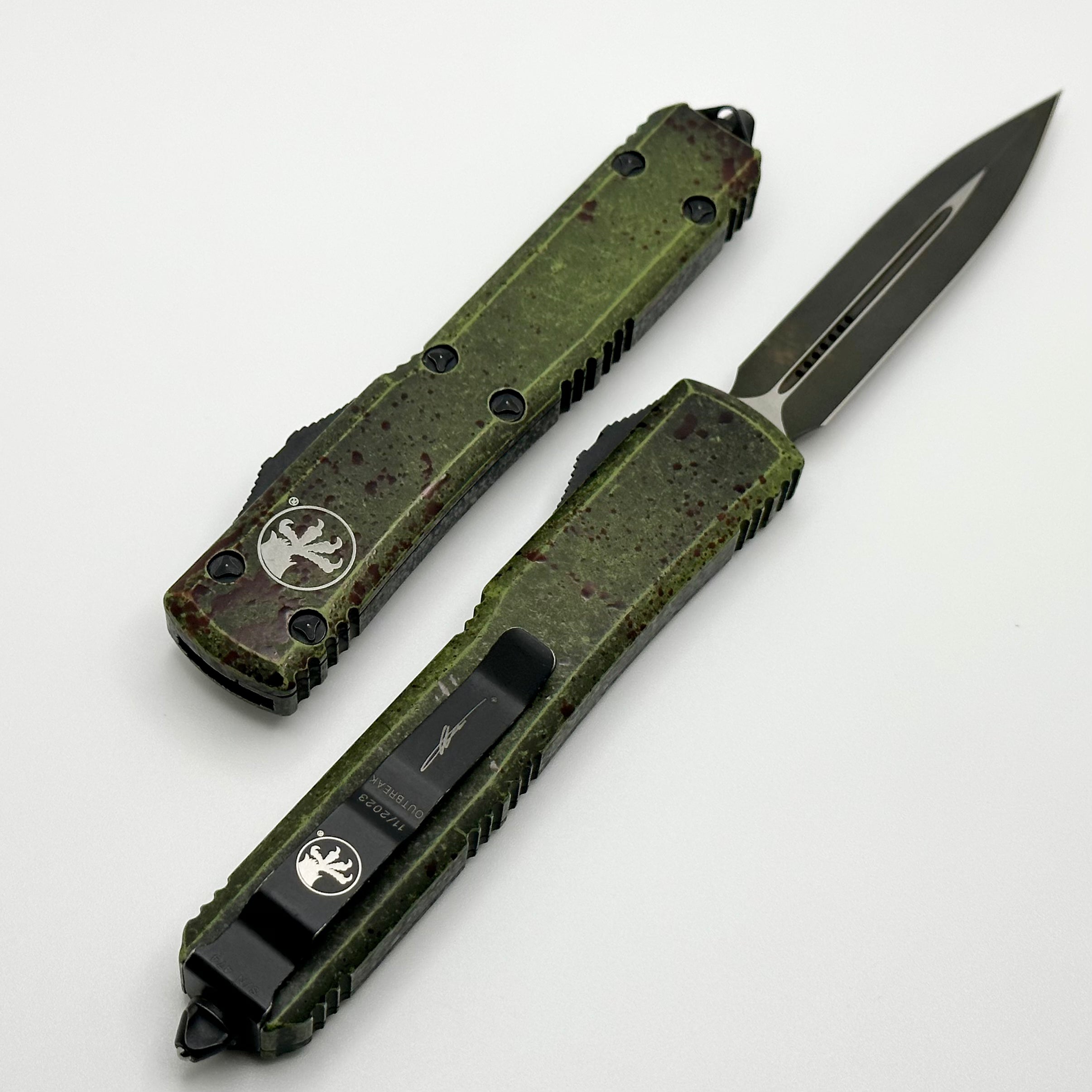 Microtech Ultratech D/E Outbreak Premium Signature Series Knife