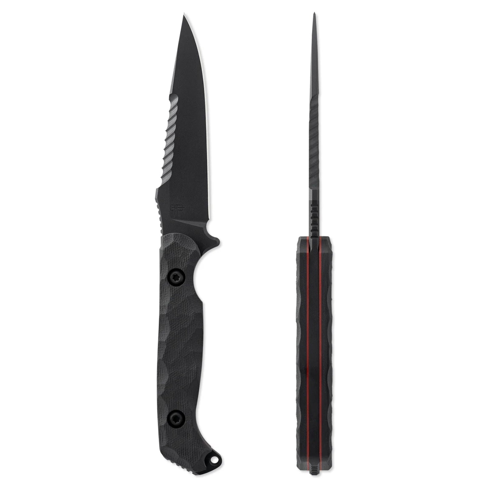 Toor Knives Darter S Shadow Black - Ultimate Tactical Fixed Blade with S35VN Steel & G-10 Handle