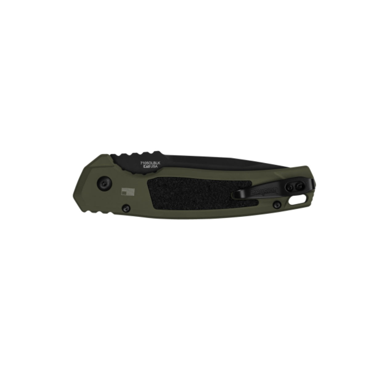 Kershaw Launch 16 Tactical Automatic Knife - Olive Handle & Black M4 Blade
