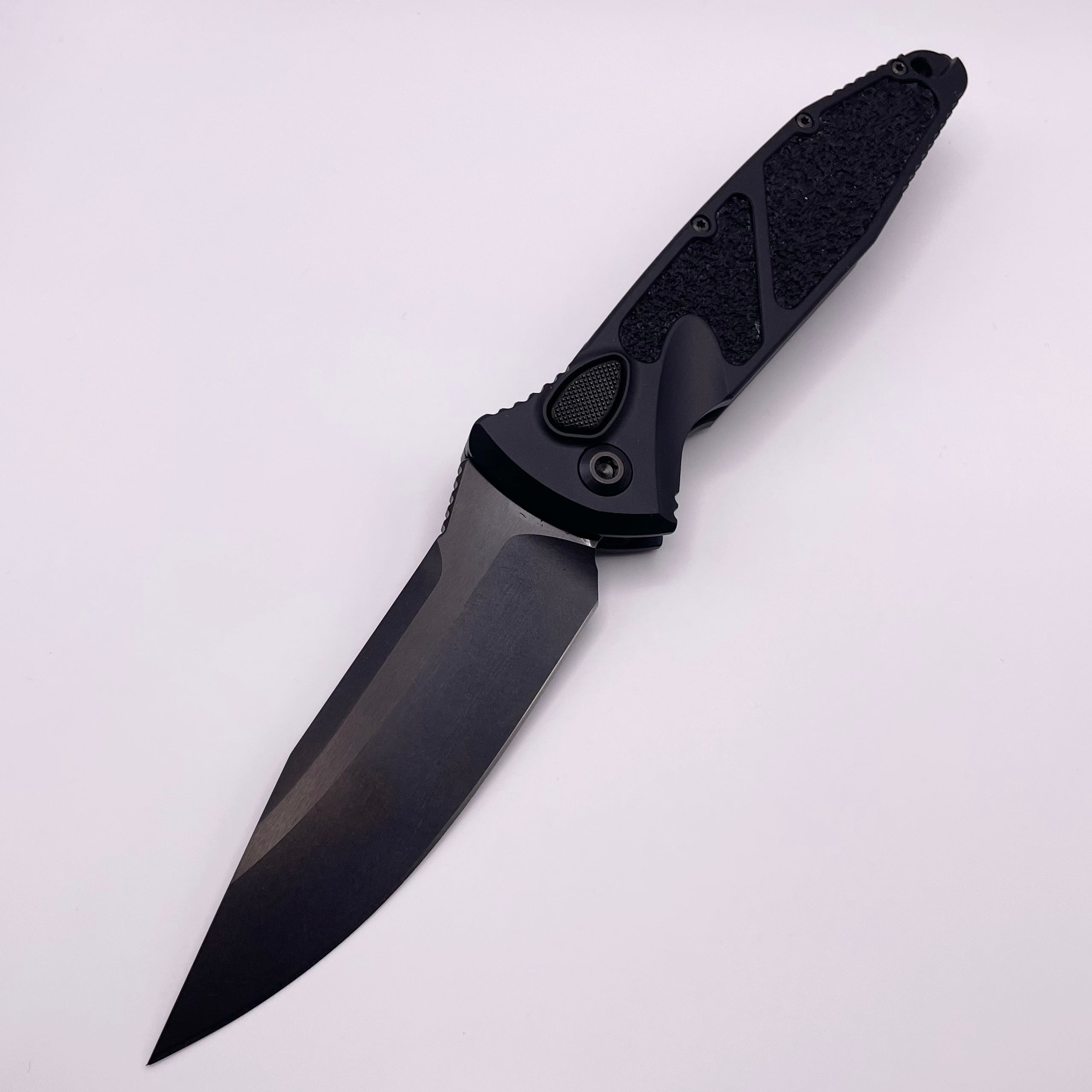 Premium Pre-Owned Microtech Socom Elite Shadow S/E DLC Signature Series Knife - Ultimate Tactical Tool