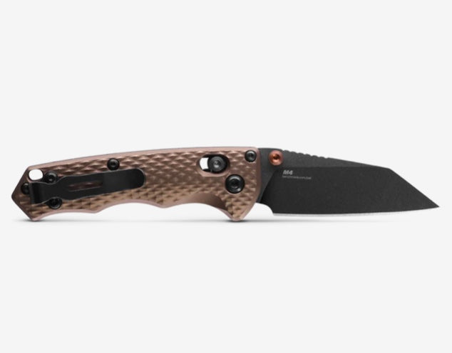 Benchmade Full Immunity Compact Tactical Knife - Flat Dark Earth Aluminum & CPM-M4 Blade