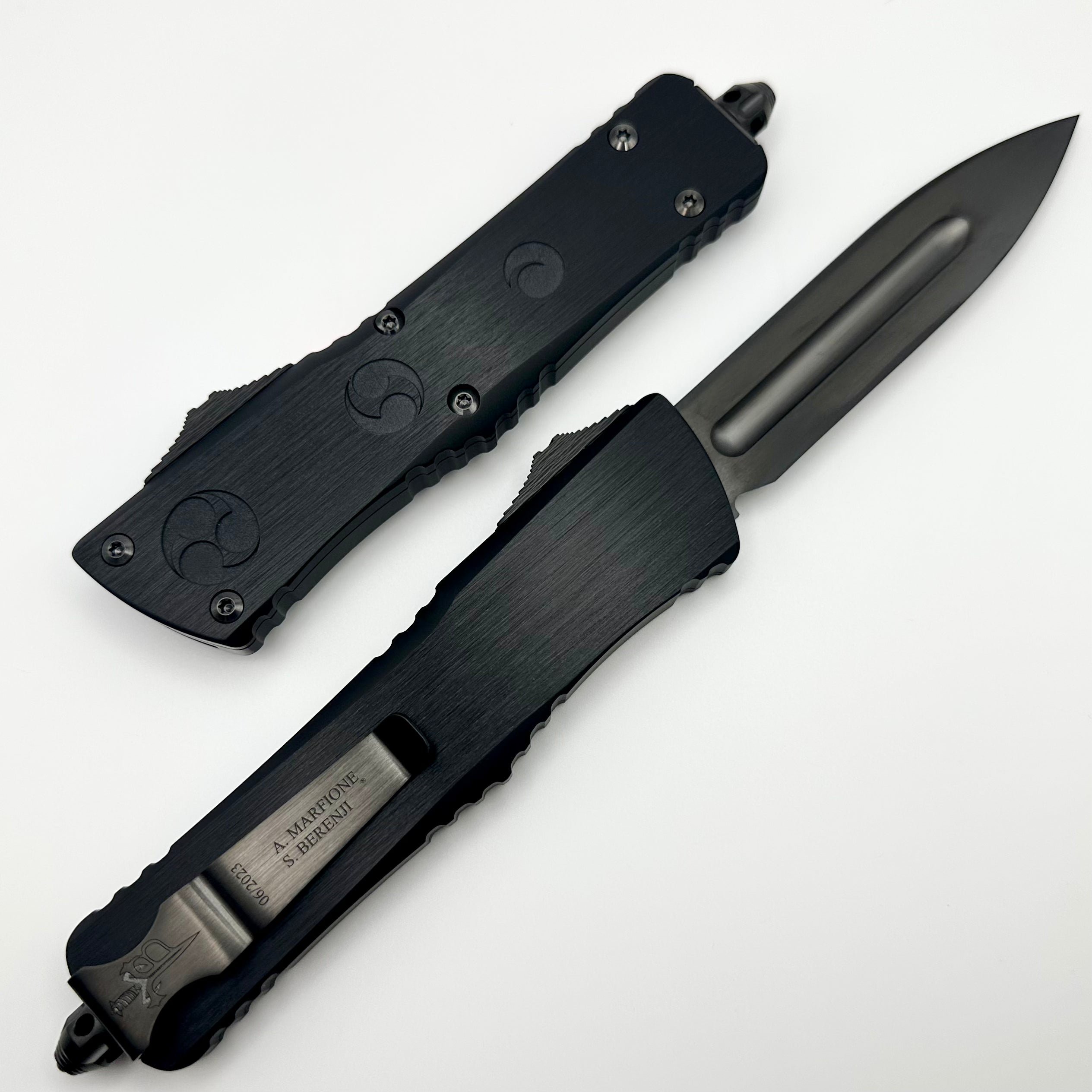 Premium Combat Troodon O-YARI Tactical Knife | DLC Chisel Edge & Carbon Fiber Design