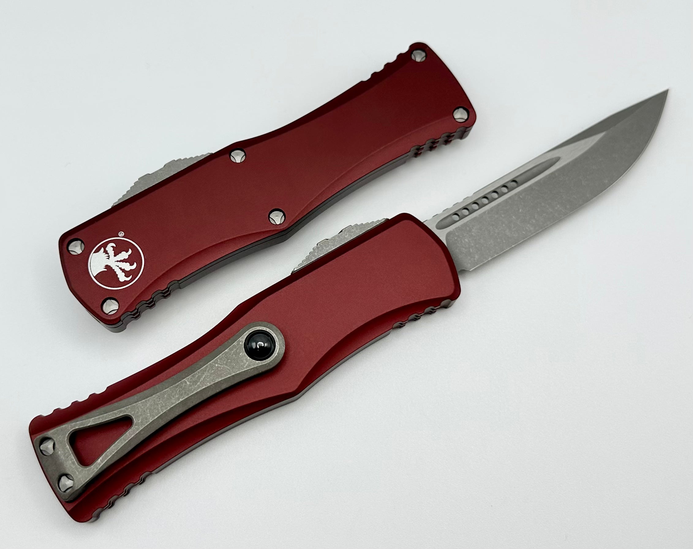 Premium Microtech Hera Apocalyptic Standard & Merlot Folding Knife