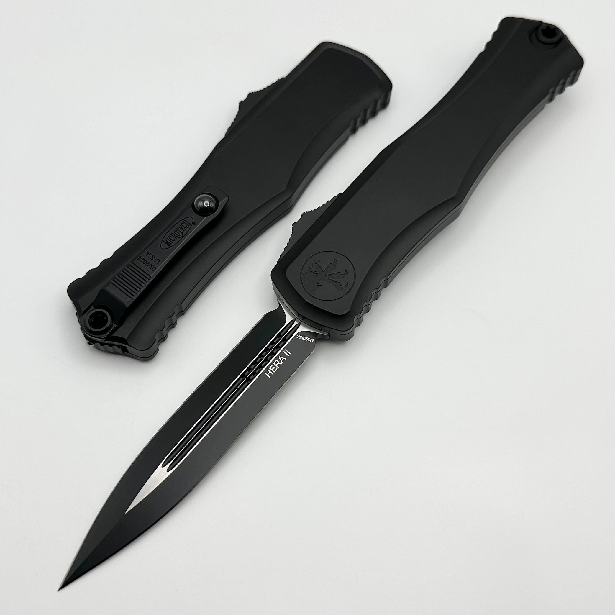 Microtech Hera II Premium Tactical OTF Knife - Ultimate Double Edge Design