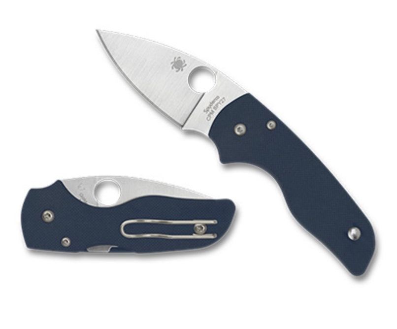 Spyderco Lil' Native Cobalt Blue G-10 & CPM SPY27 - Ultimate Pocket Knife