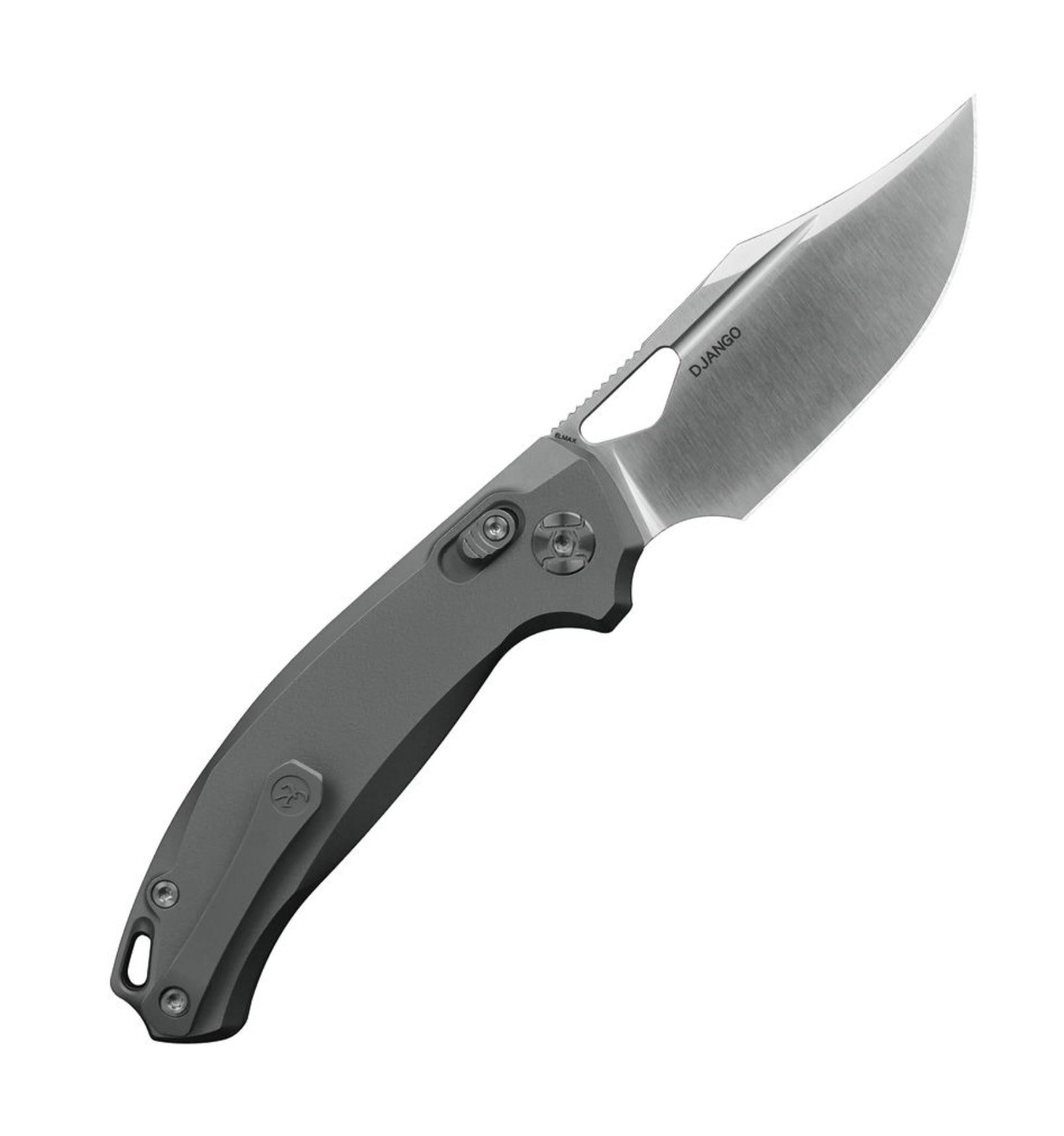 Premium Kunwu Django Titanium-Elmax Folding Knife