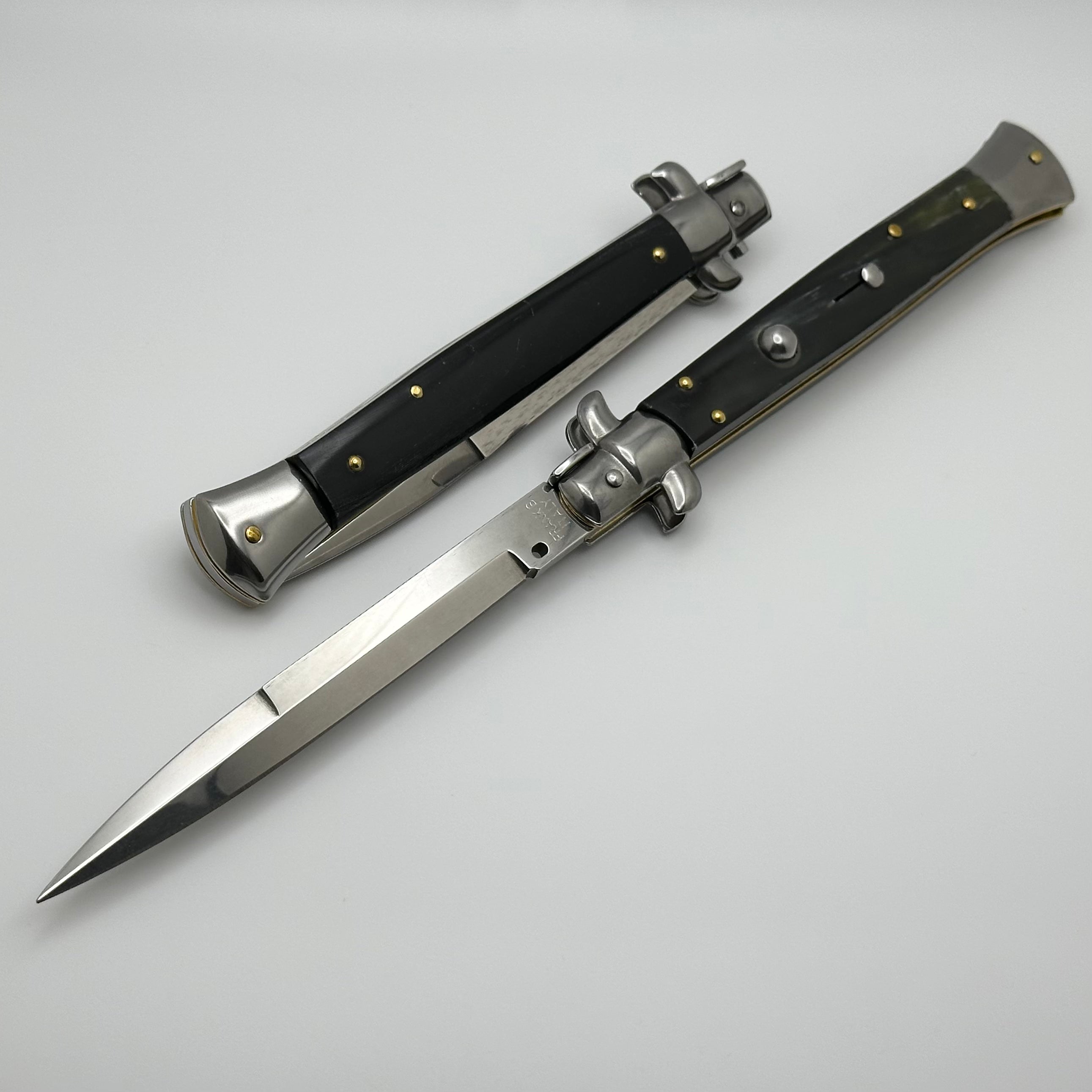 Premium Frank B Italian Stiletto 11 - Ultimate Bayonet Single Edge Blade