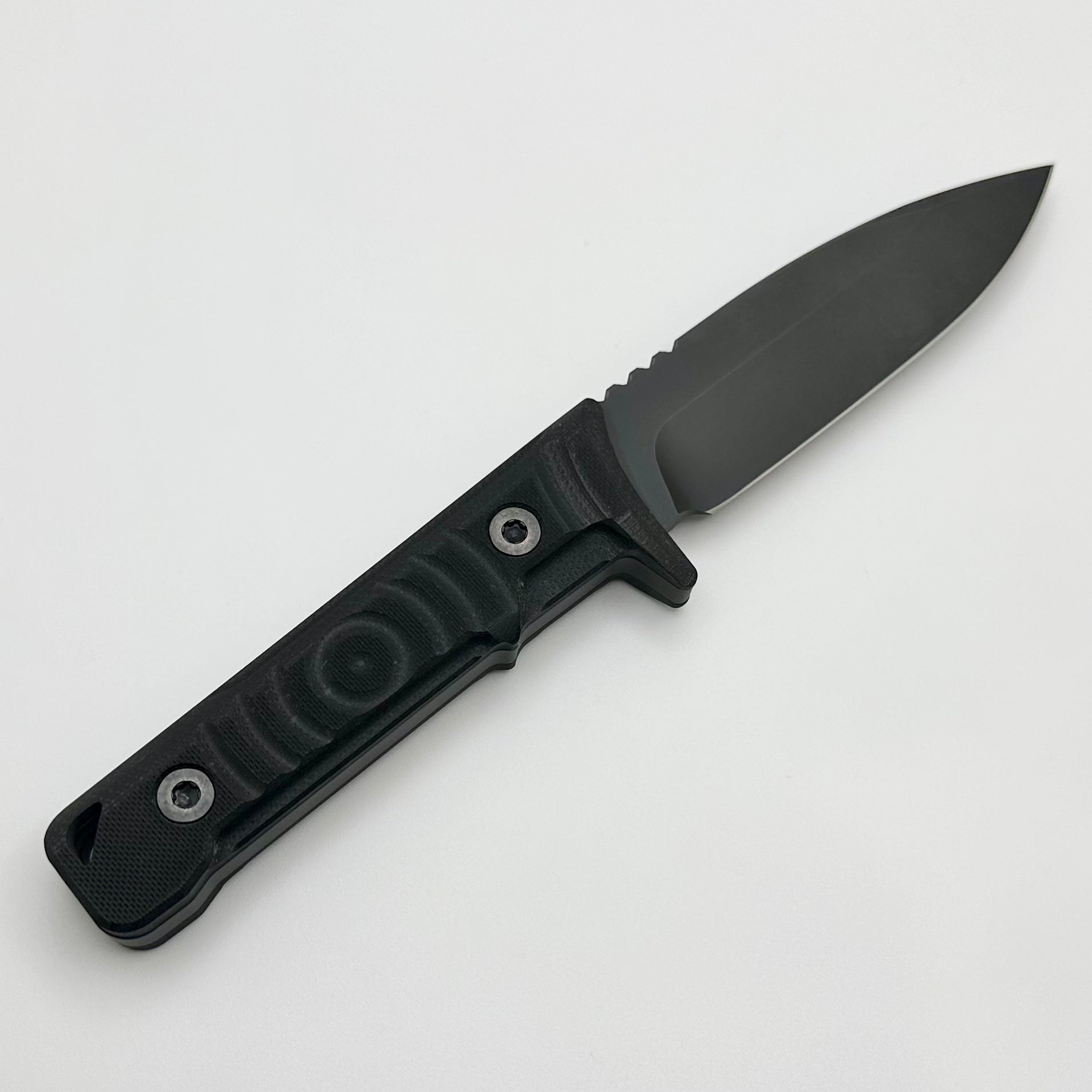 Medford Mizuchi Ultimate Black G-10 & DLC 20CV Fixed Blade - Premium Tactical Knife
