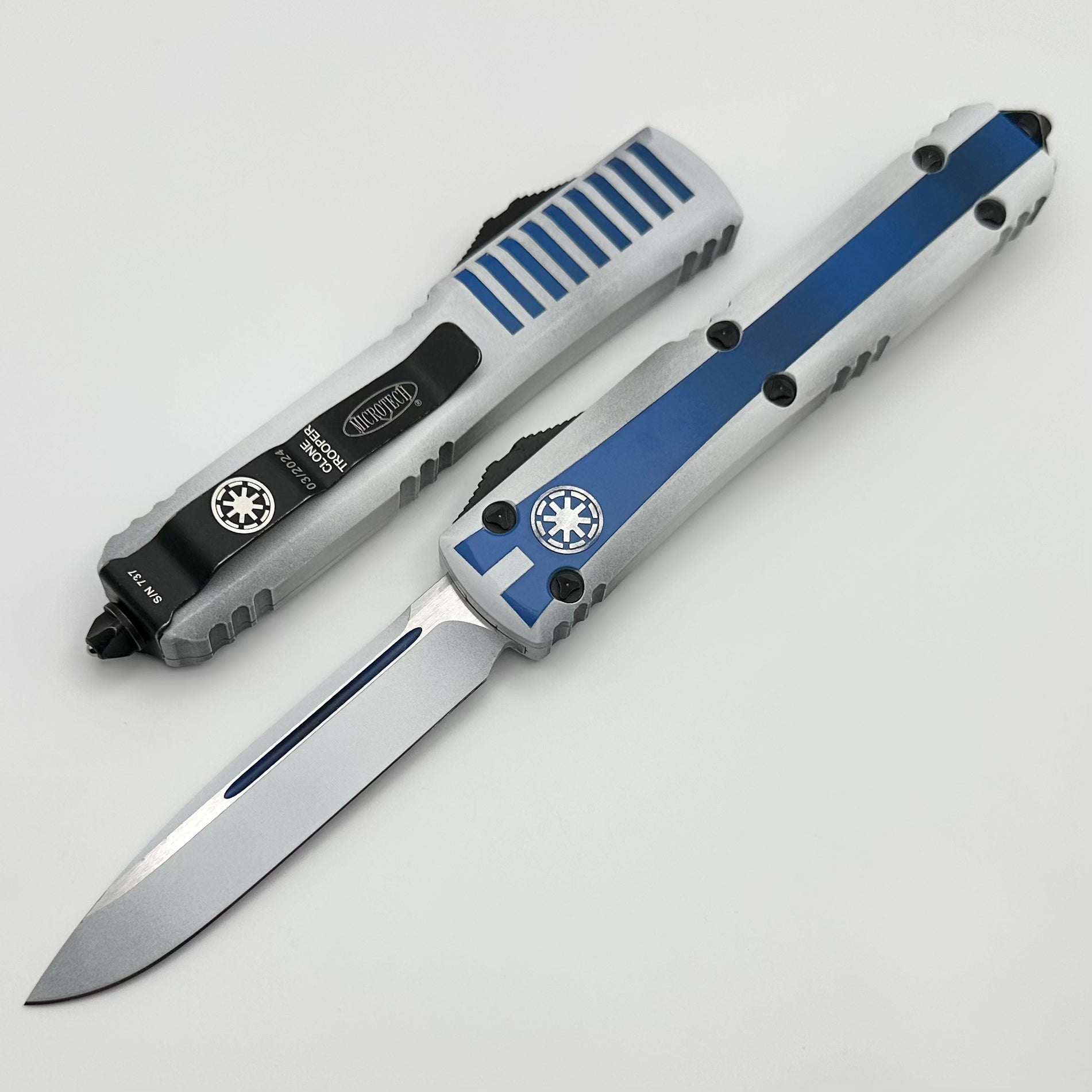 Premium Microtech Ultratech Single Edge Clone Trooper Signature Series 121-1CO - Ultimate Tactical Knife