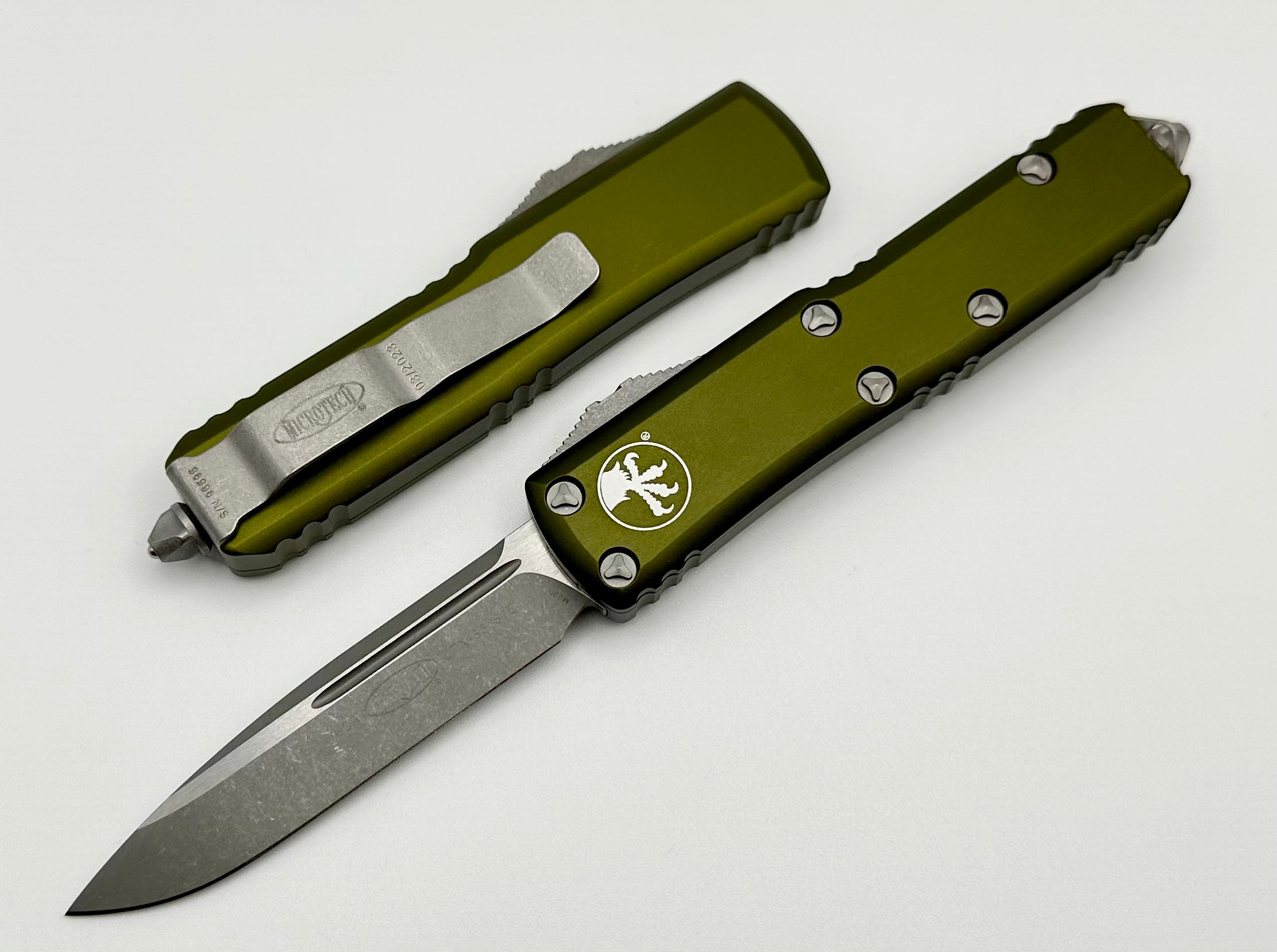 Microtech UTX-85 Apocalyptic EDC Knife - Premium M390 Steel & OD Green Finish