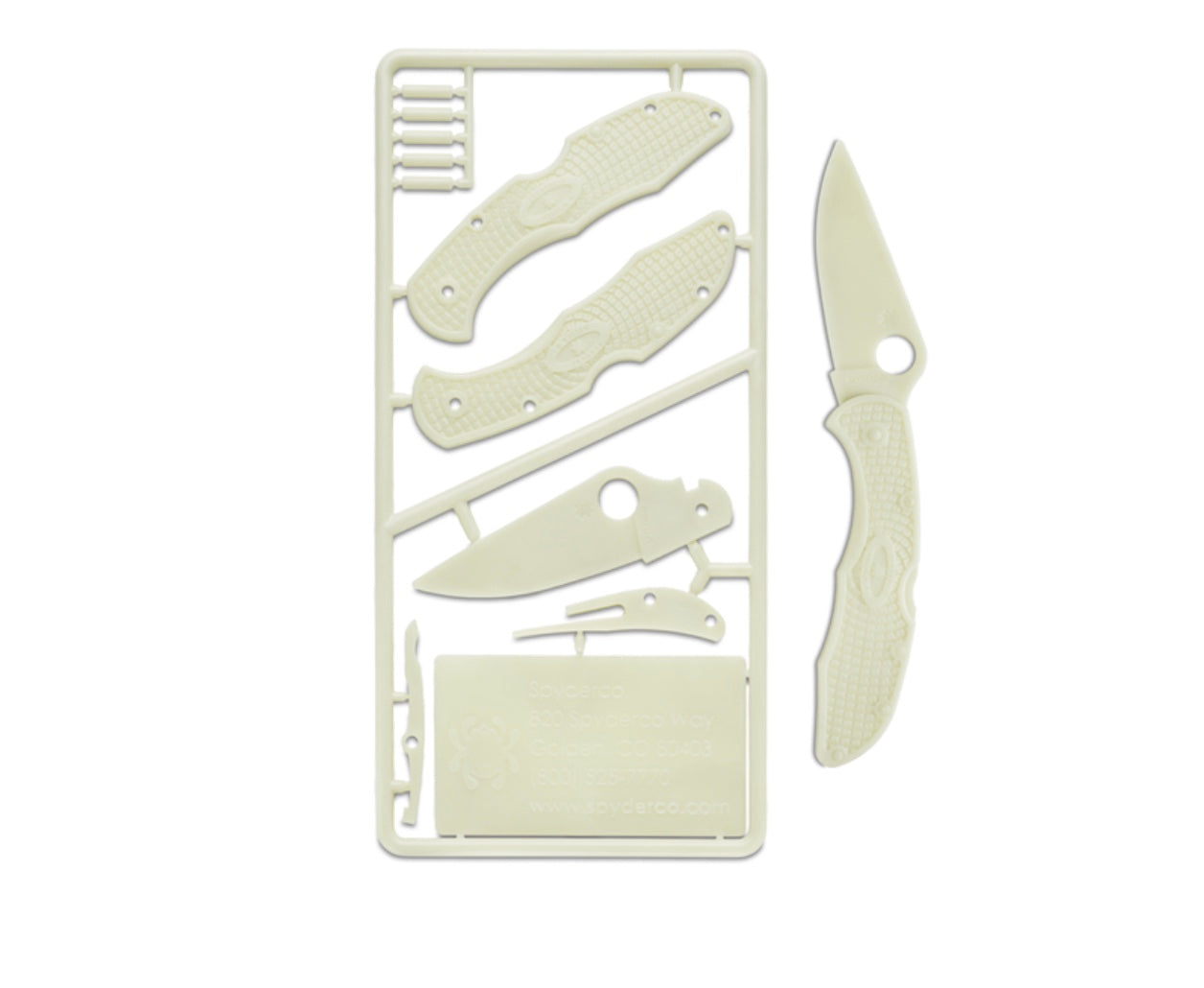 Spyderco Delica 4 Ultimate Plastic Knife Kit - Safe & Fun for Kids