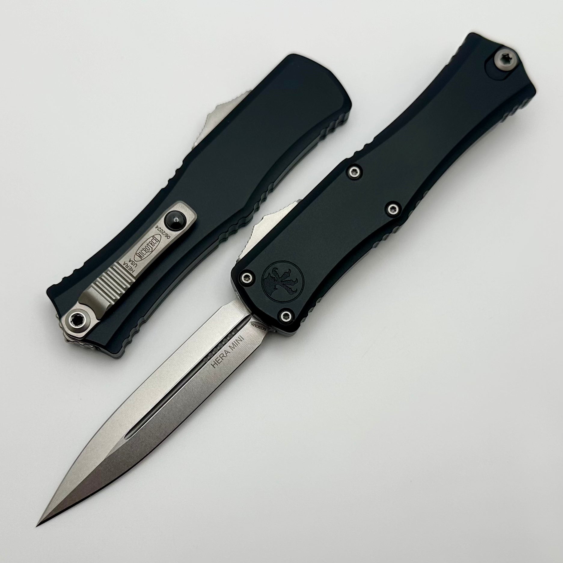 Microtech Premium Mini Hera Double Edge OTF Knife - Ultimate EDC Companion