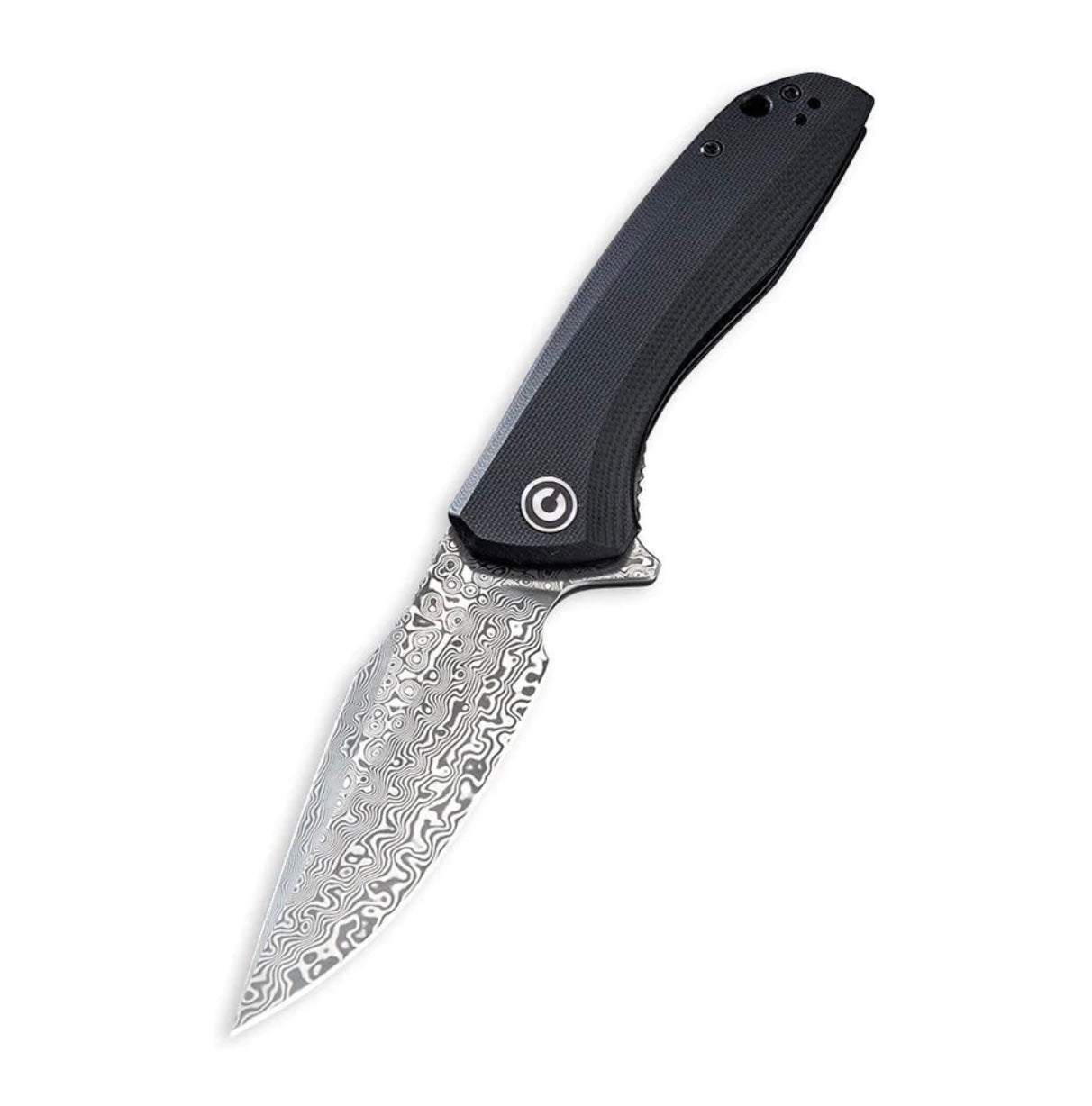 Civivi Baklash Premium Damascus Folding Knife with G-10 Handle