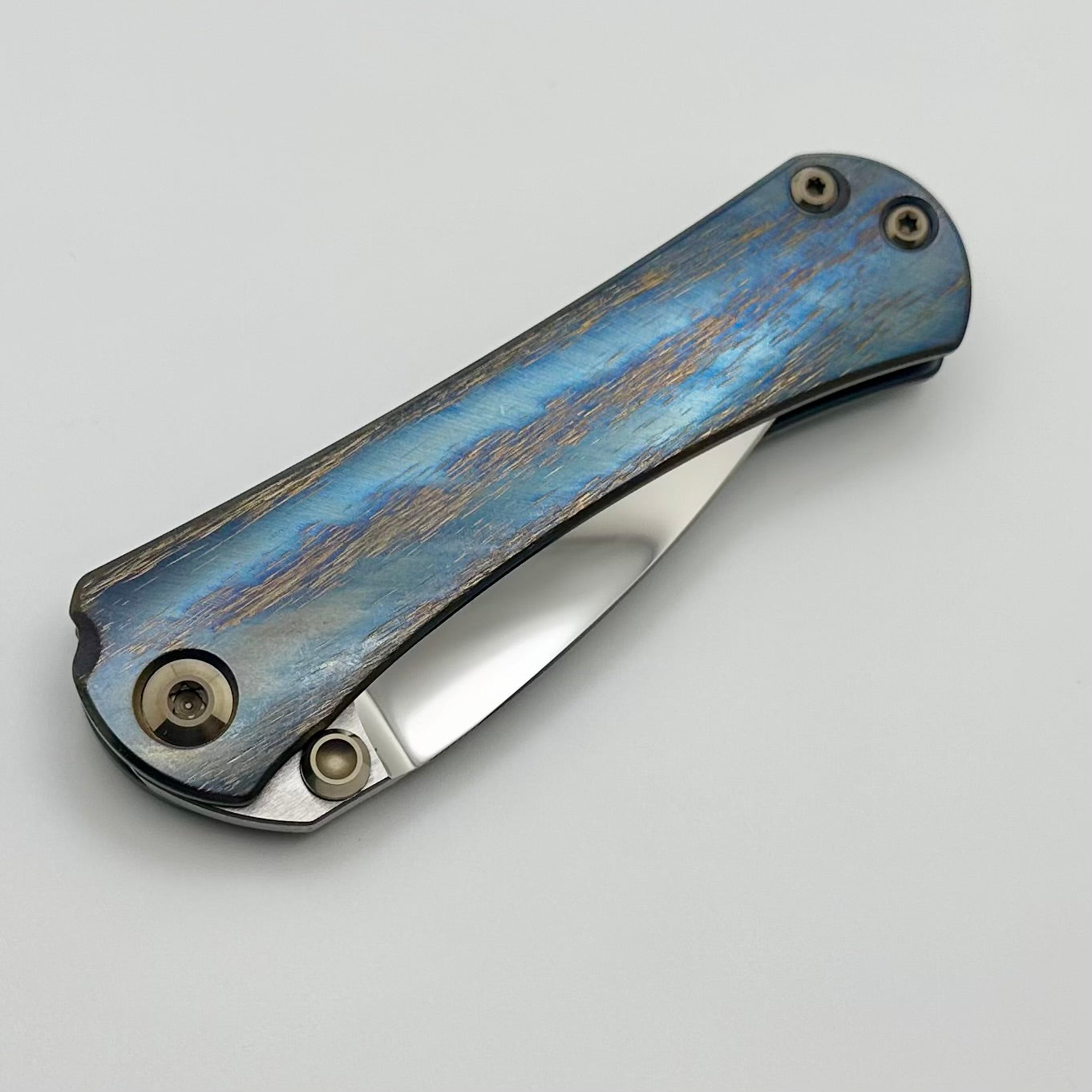 Premium SBF Zulu Liquid Metal Knife - M390 Steel & Cosmic Scales Prototype