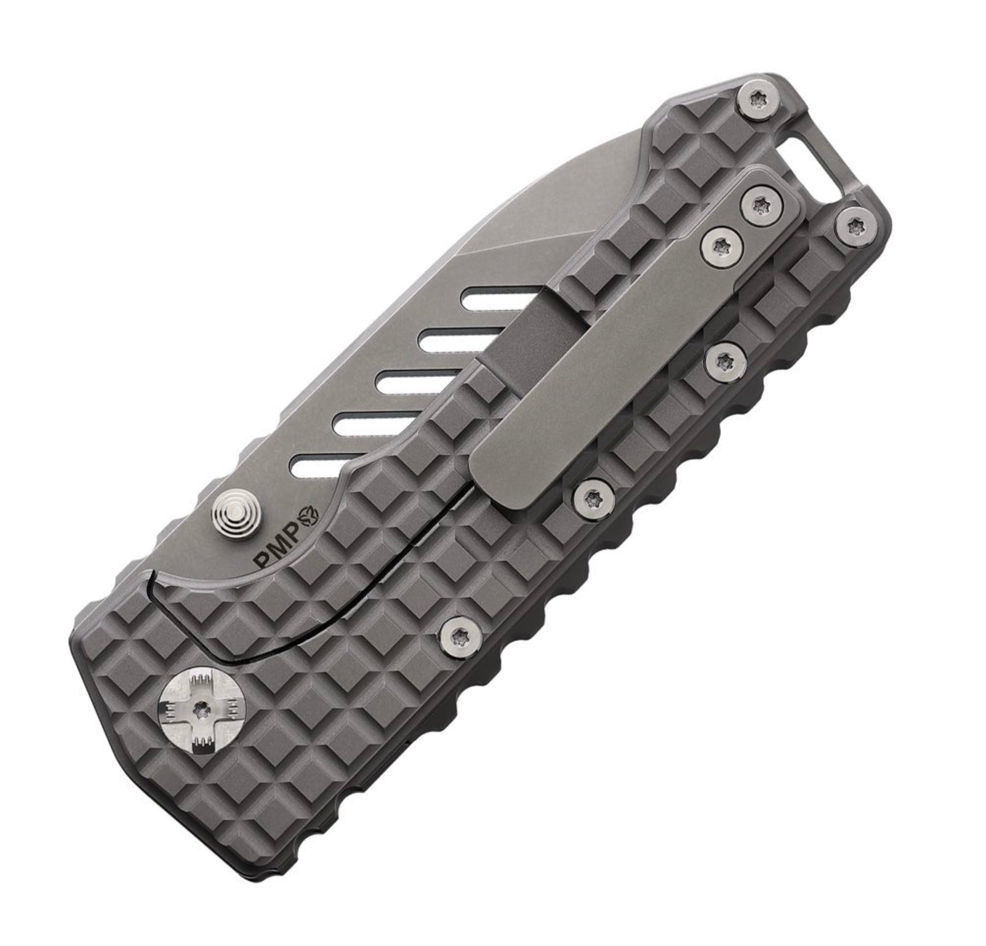 PMP Knives Kodiak Ultimate Titanium Frame Lock with M390 Steel Blade