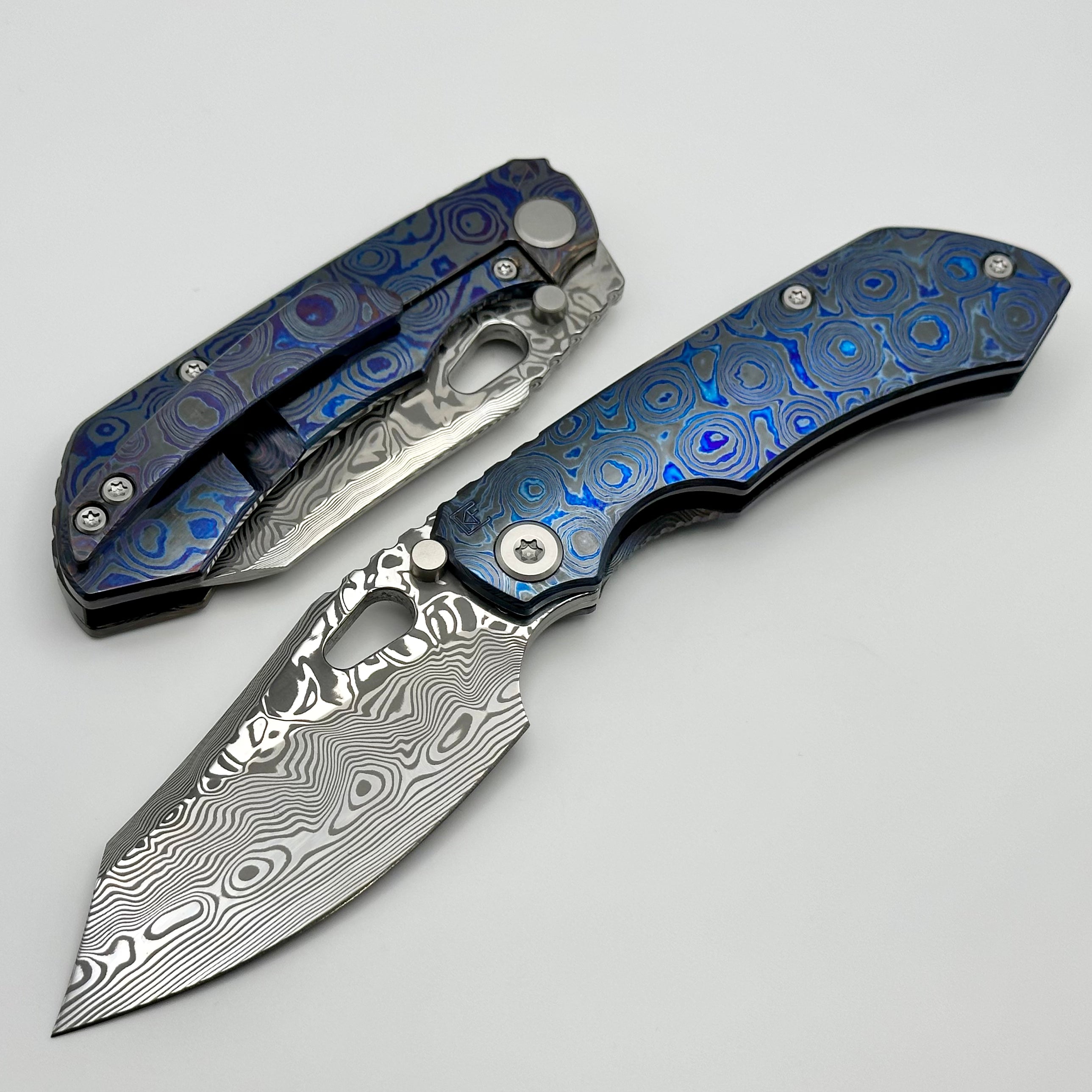 Premium Custom Knife Factory Rotten Design Evo 4.0 - Zircuti & Damasteel Masterpiece
