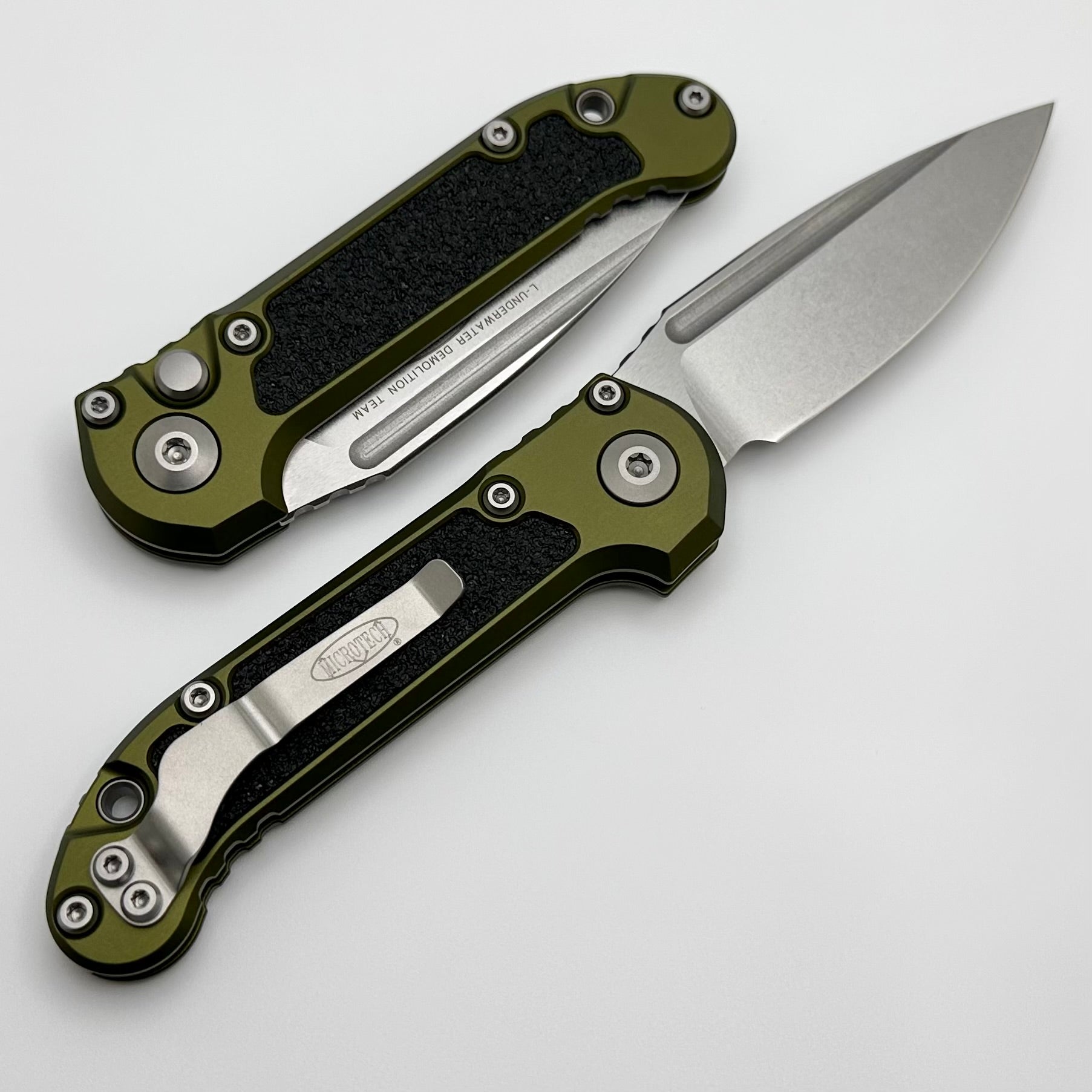 Premium Microtech LUDT Gen III Tactical Knife - OD Green Handle | Ultimate EDC Upgrade