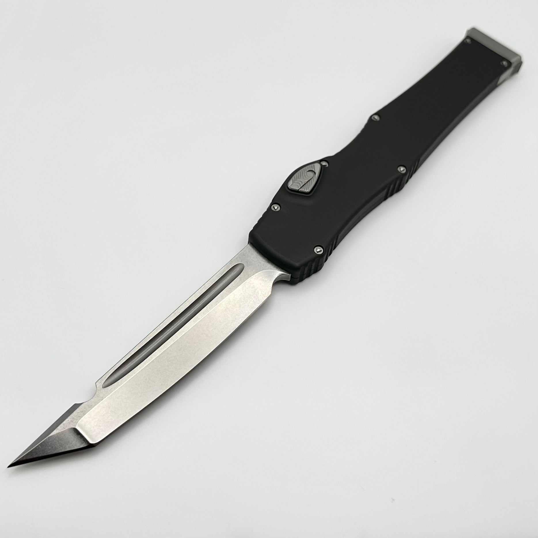 Ultimate Marfione Custom Knives Halo VI Prototype - Star Ground M390 & Black Aluminum Handle