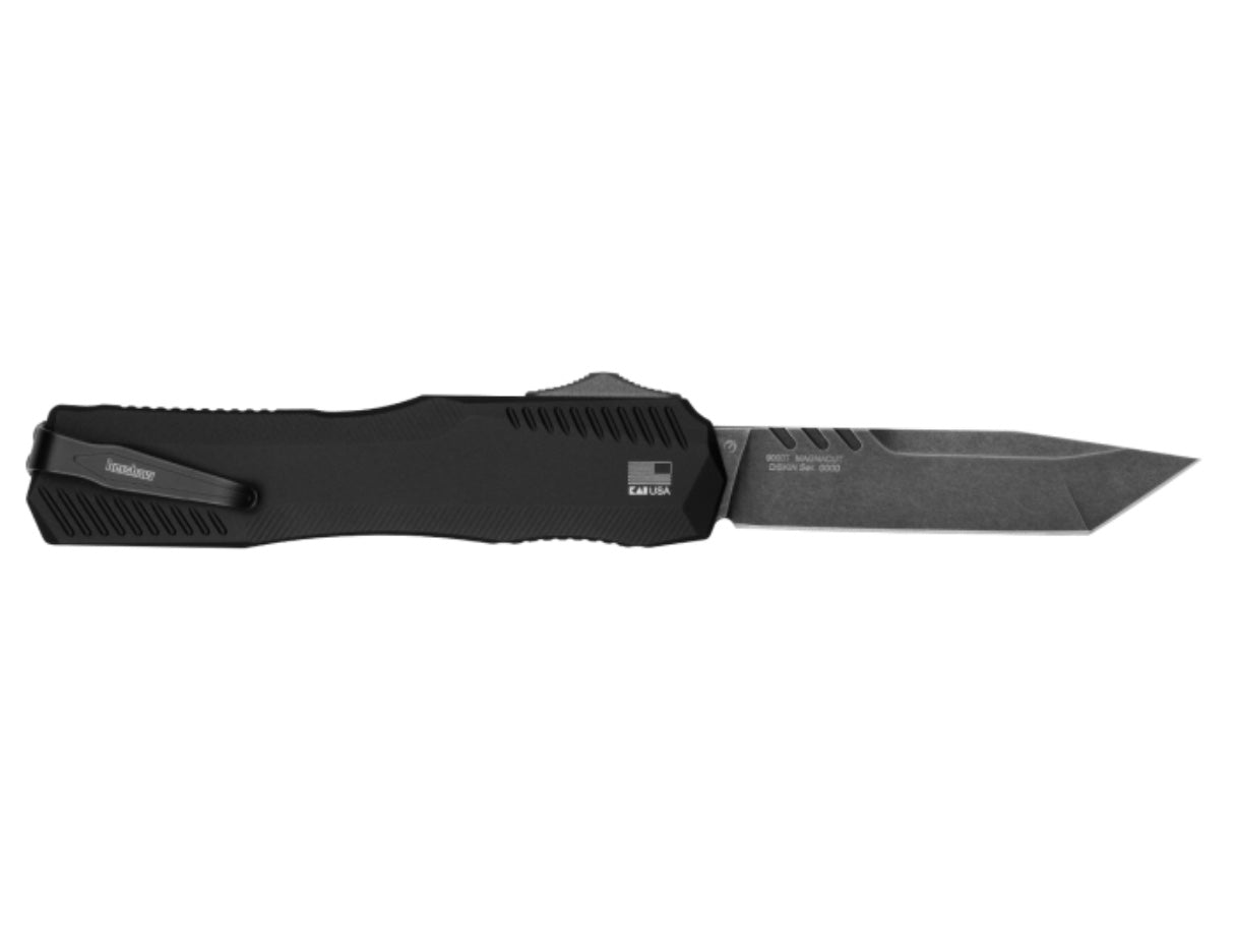 Kershaw Livewire Black Aluminum Tanto - Premium Tactical OTF Knife