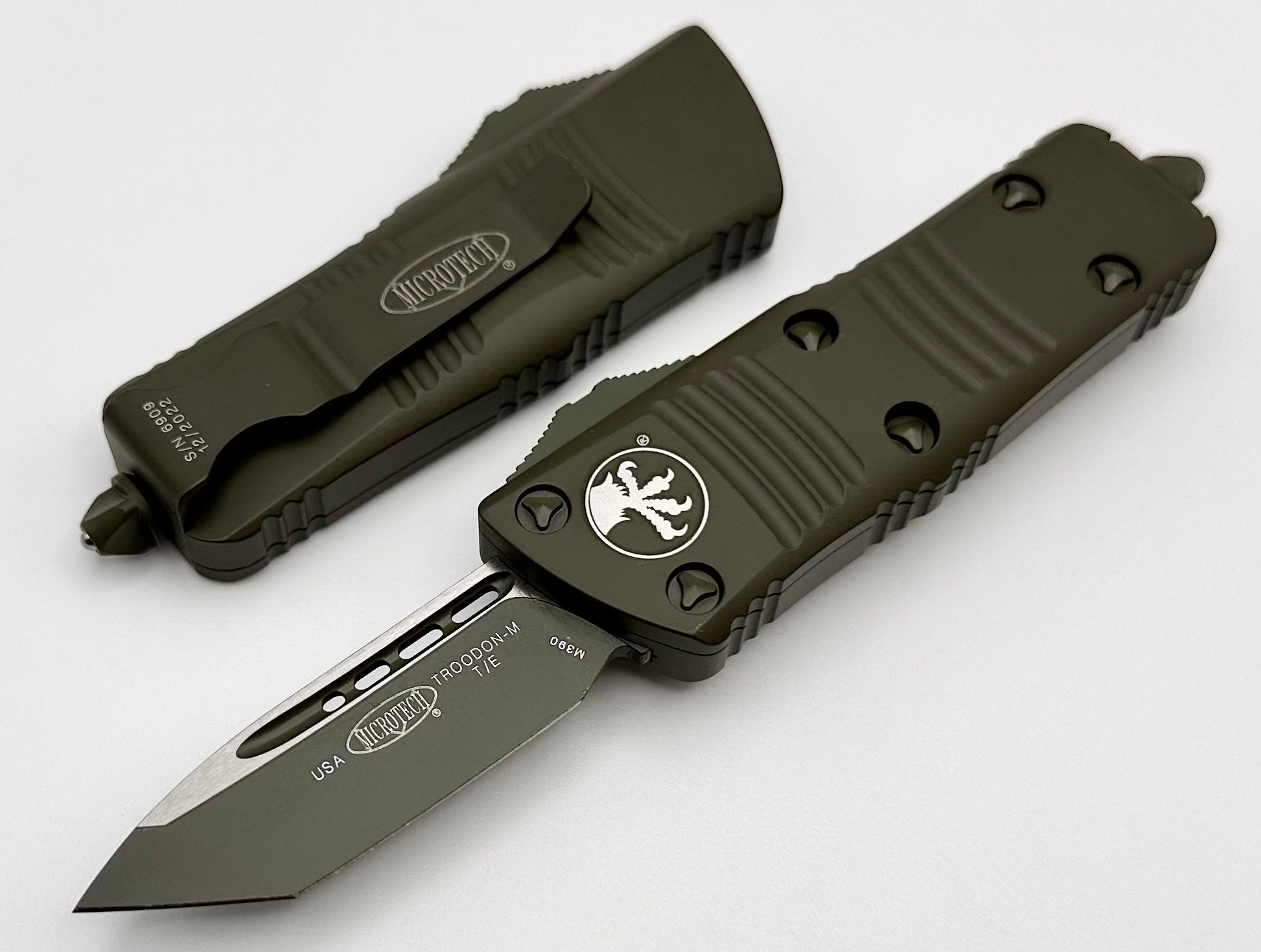 Microtech Troodon Mini Tanto Cerakote OD Green - Ultimate EDC Knife