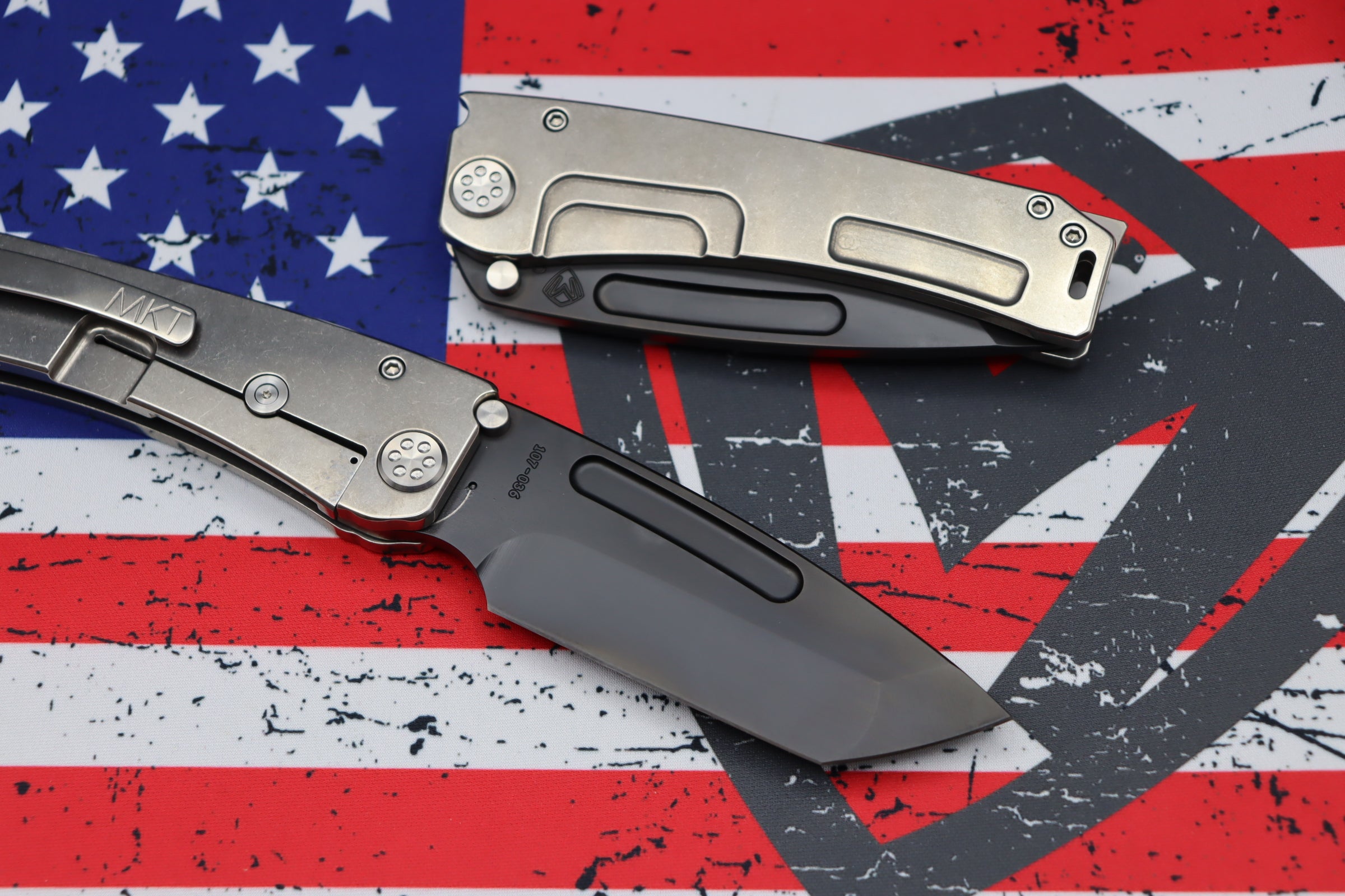 Medford Marauder H Tanto PVD S35 & Tumbled Frame - Premium Tactical Knife