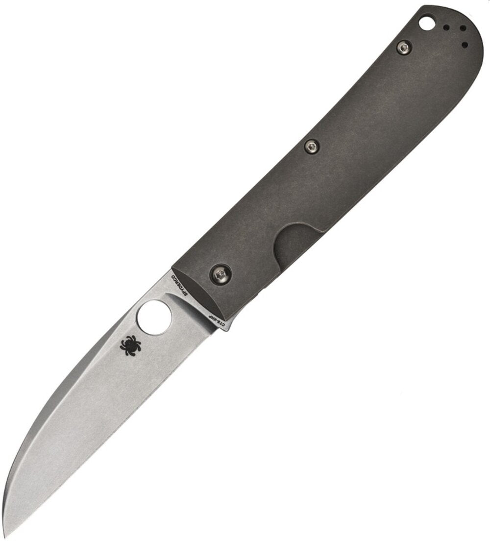 Premium Spyderco Swayback Titanium Knife - Ultimate EDC Tool