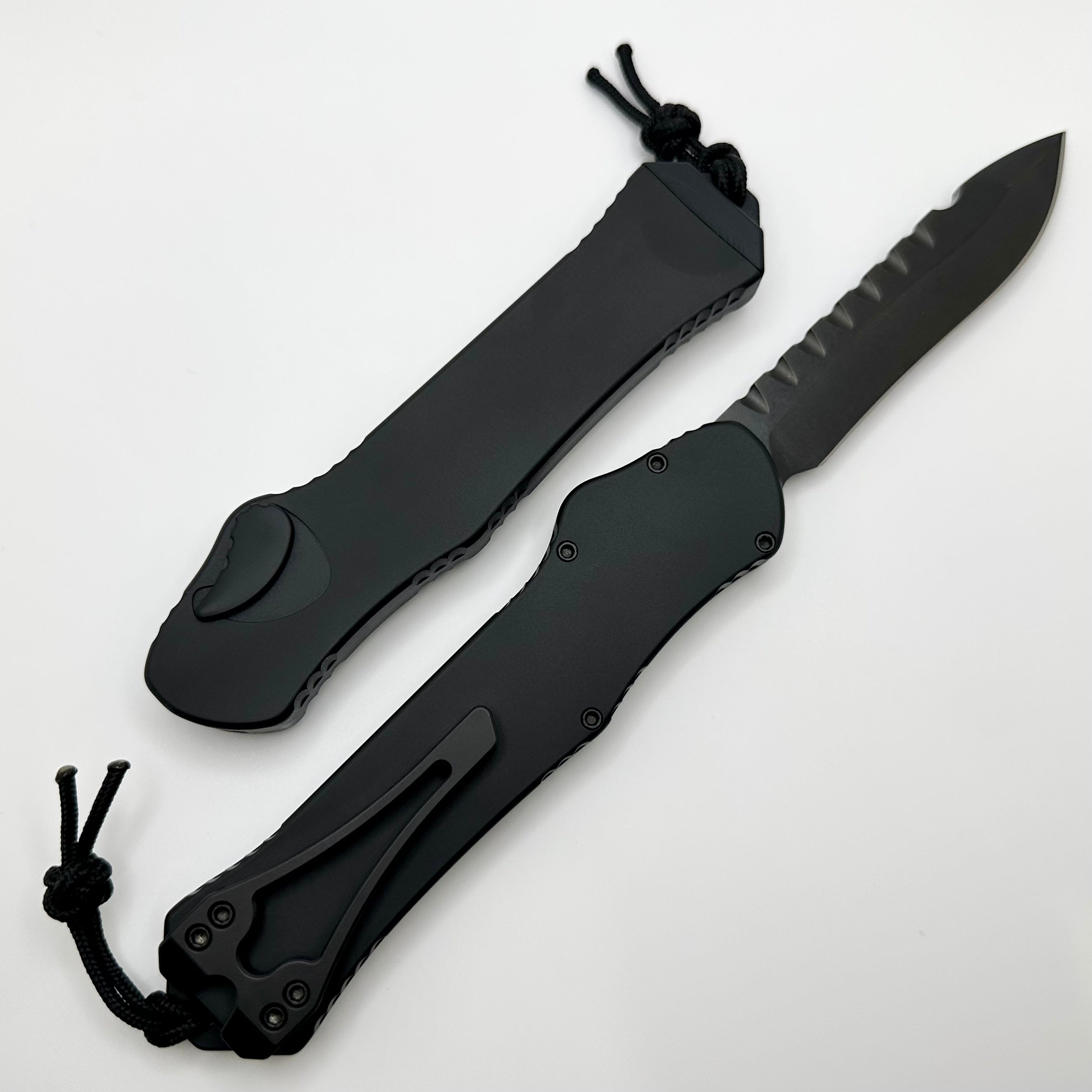 Heretic Hydra V3 DLC Tactical Knife - Premium Aluminum Handle & MagnaCut Blade