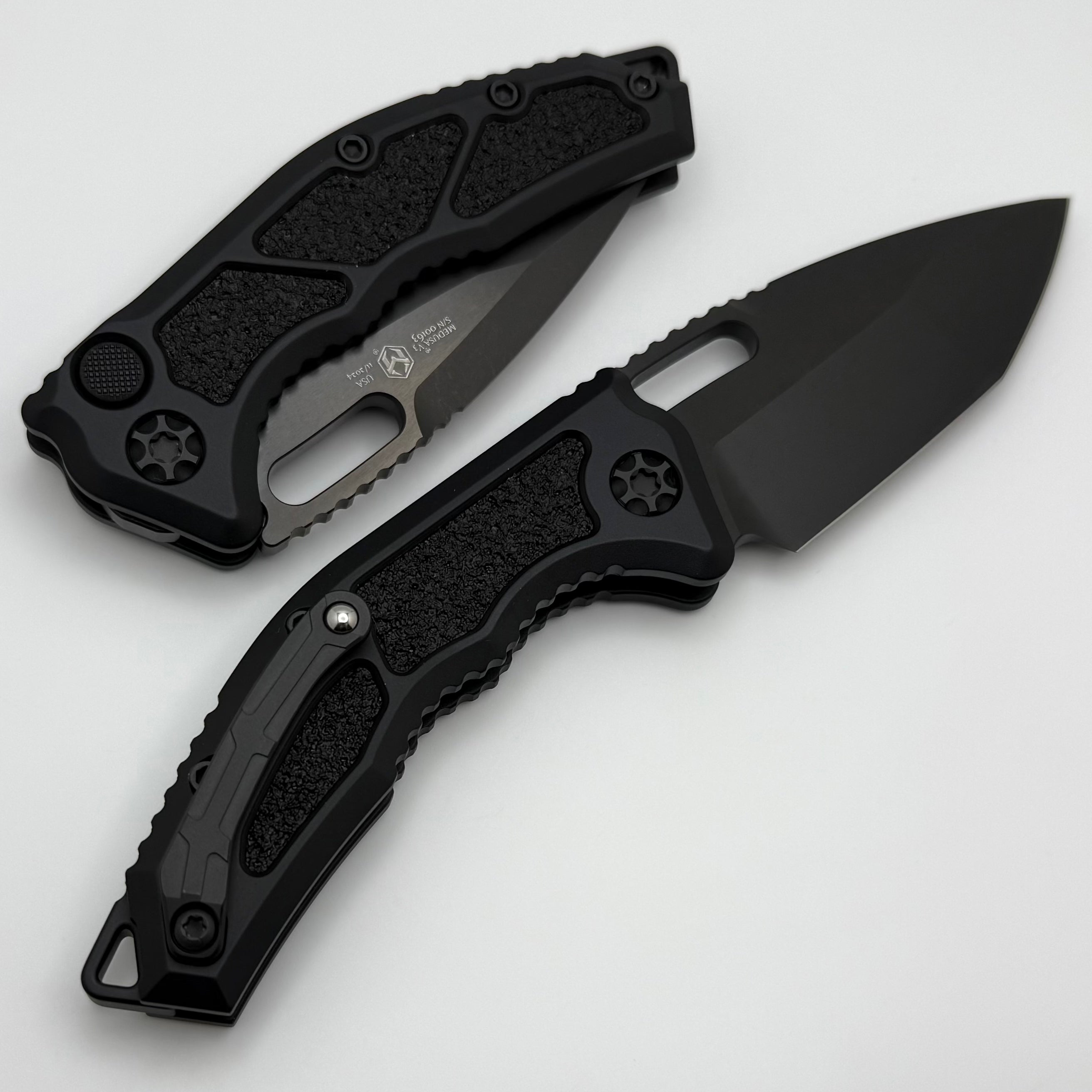 Heretic Knives Medusa Tactical DLC Tanto - Premium MagnaCut Blade