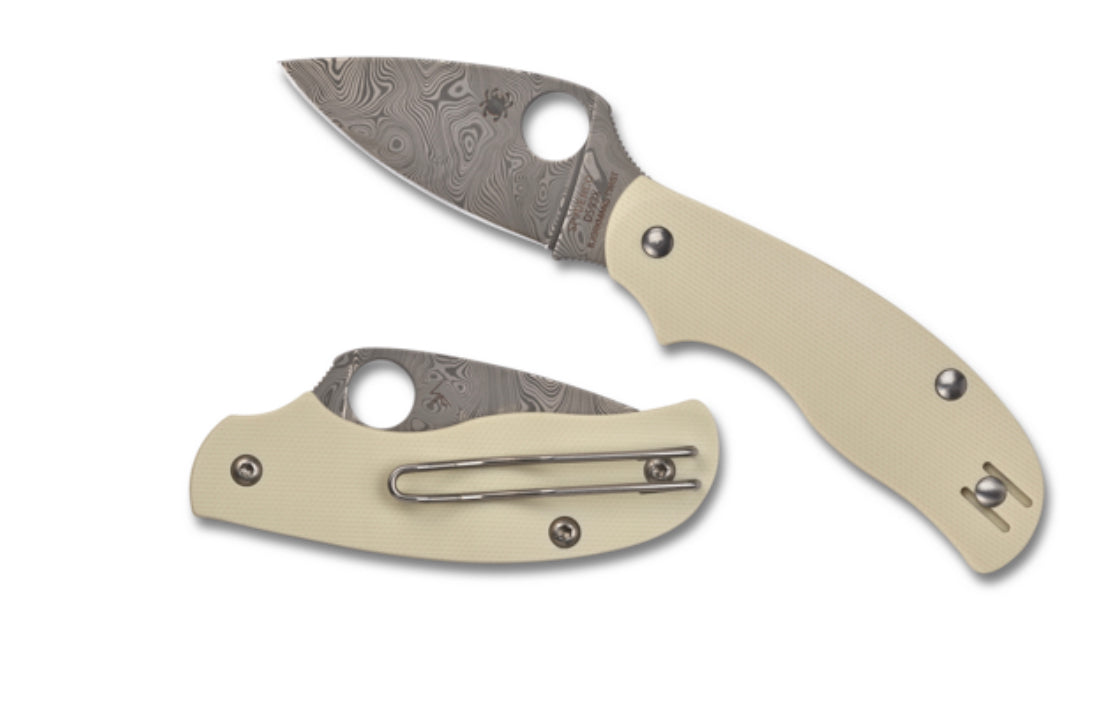 Spyderco Urban Premium Damasteel Knife - Limited Edition