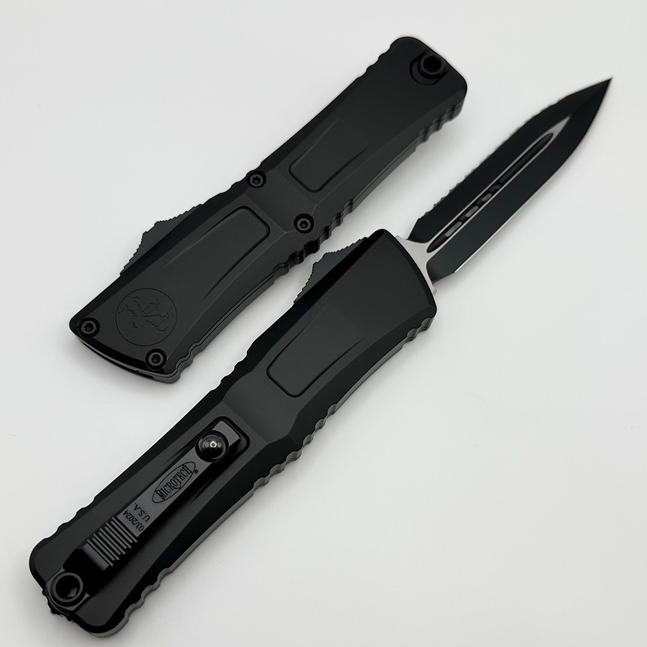 Microtech Combat Troodon Gen III Tactical OTF Knife - Ultimate Serrated Edge