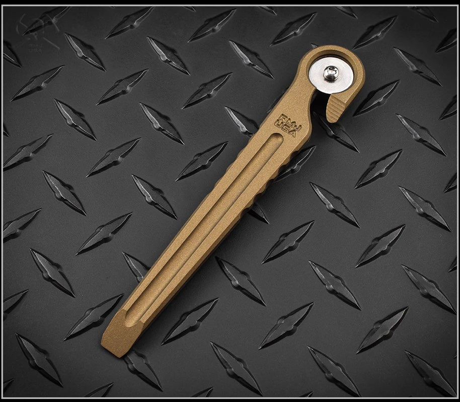 RMJ Tusk Ultimate Pocket Prybar with Burnt Bronze Cerakote Finish