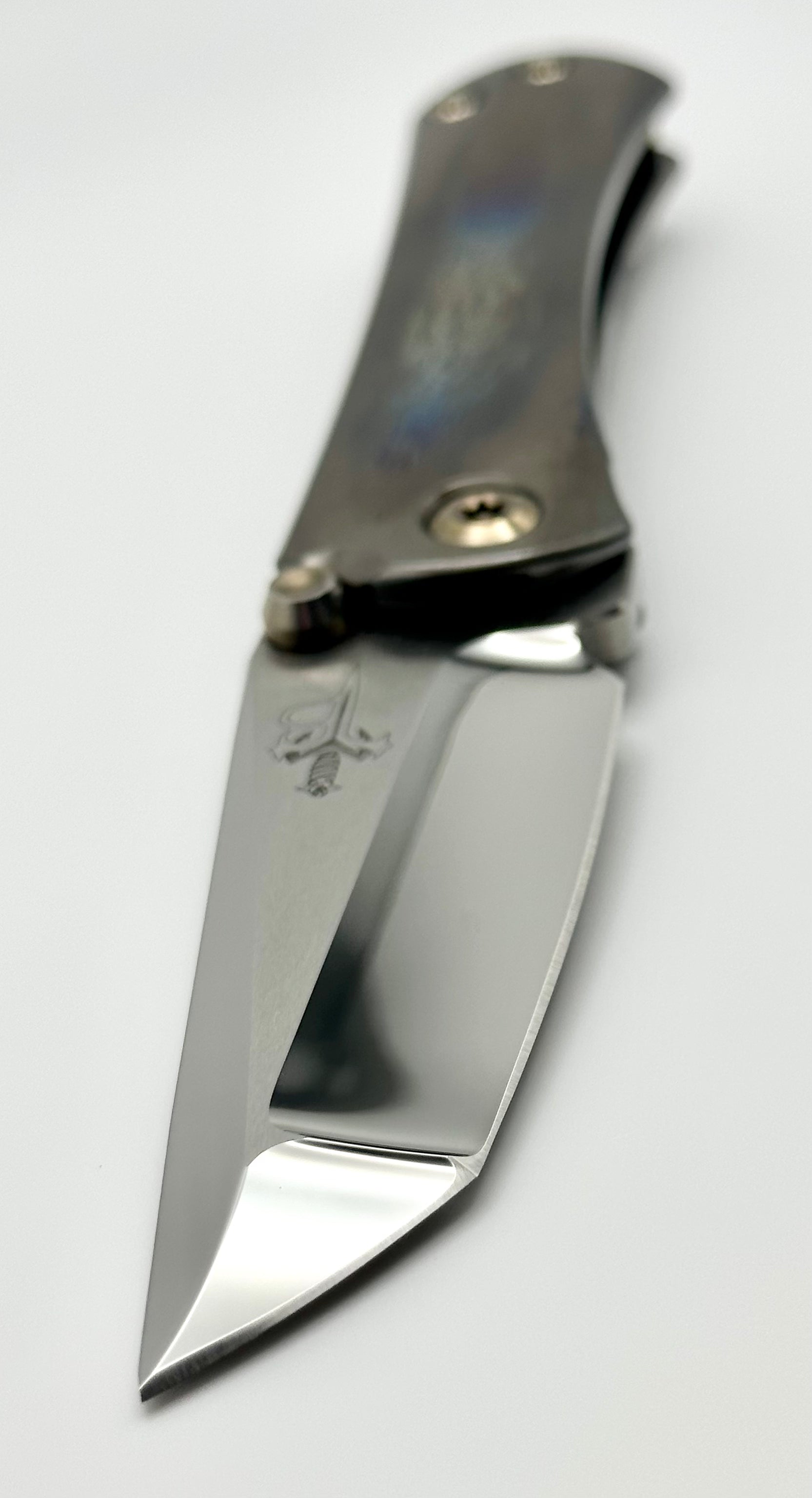 Premium Marfione Custom Knife with Borka Blades - SBTF Mirror M390 & Cosmic Scales