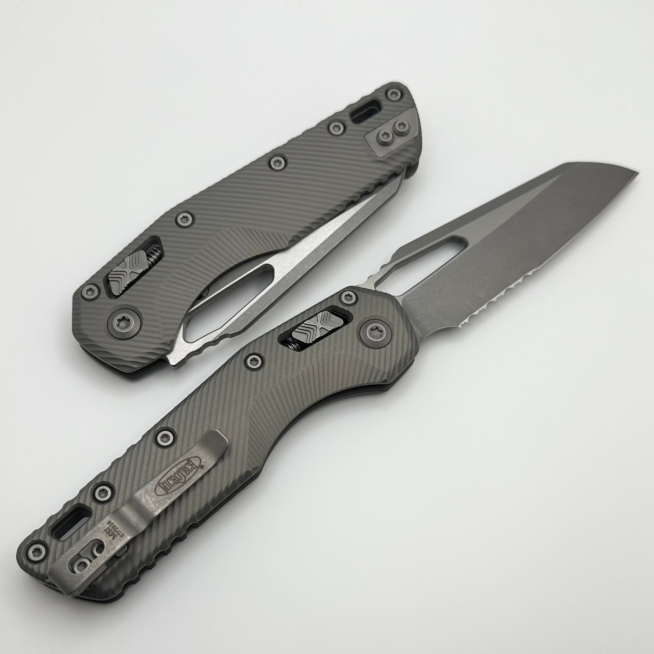 Microtech MSI RAM LOK Knife - Premium M390MK Blade, Apocalyptic Finish