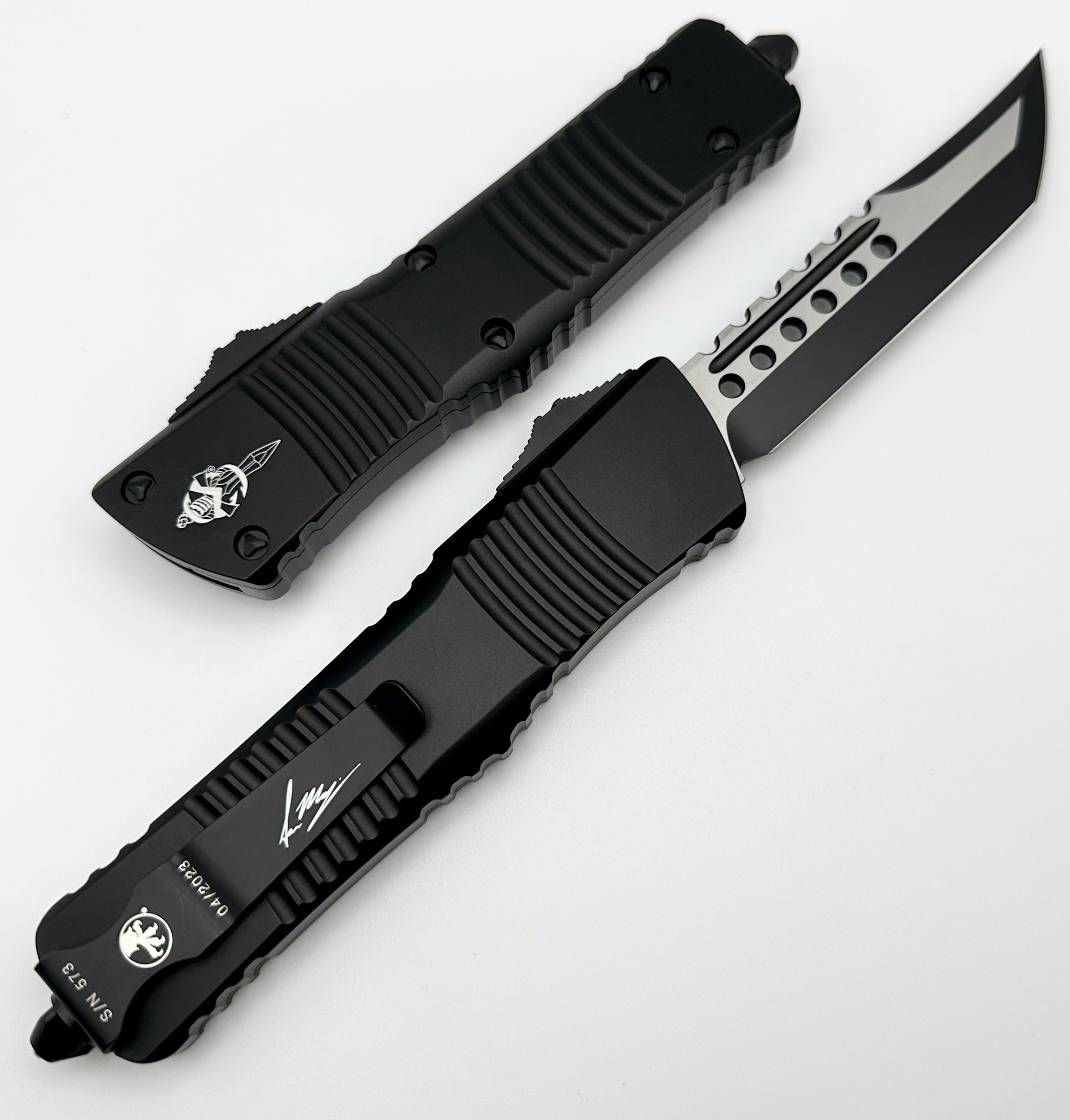 Microtech Combat Troodon Tactical Hellhound Signature Series 219-1TS - Ultimate Tactical Knife