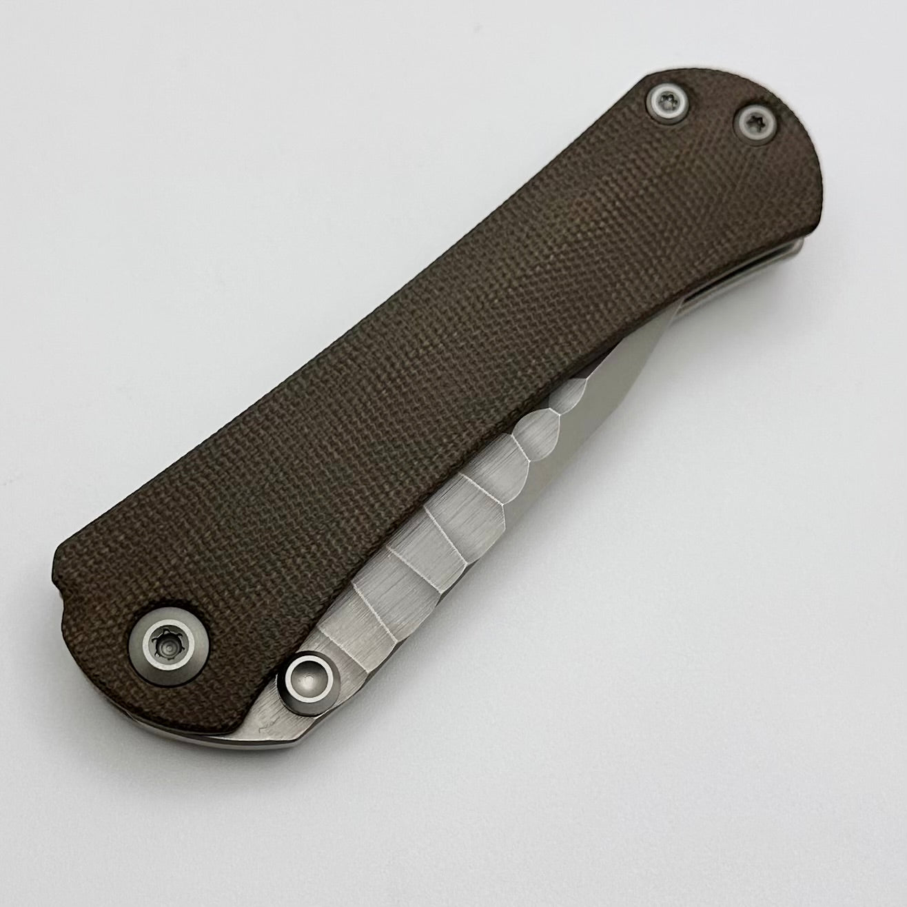 Premium Borka Blades Custom SBDP Rocker Knife - M390 Steel & Micarta Scales