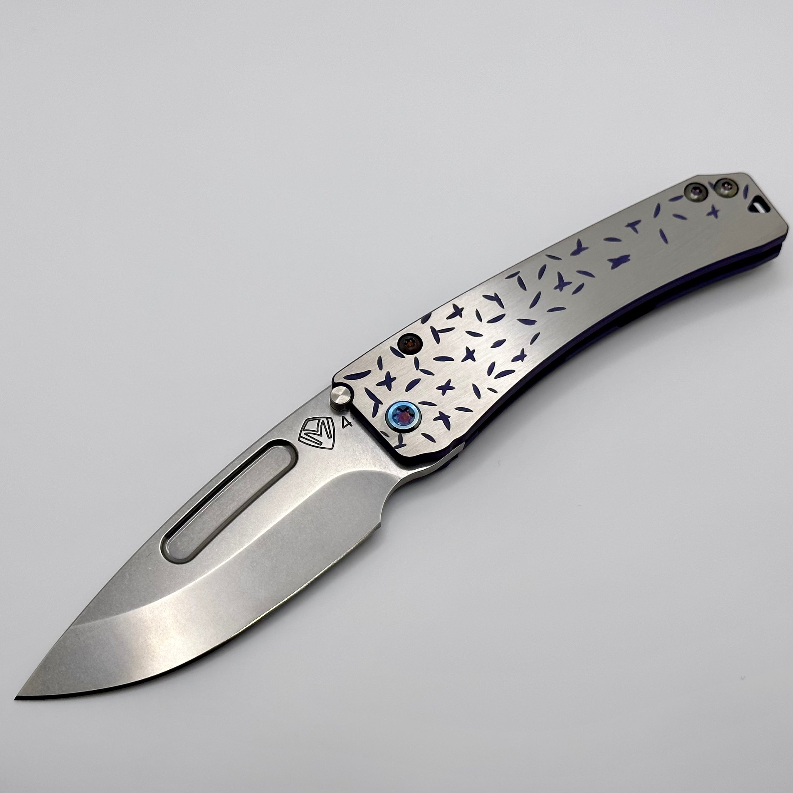 Medford Slim Midi EDC Knife - Premium S45VN Blade with Sculpted Jasmine Fade Handles
