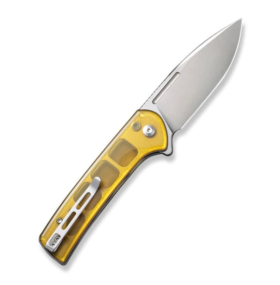 Civivi Conspirator Premium Button Lock Flipper Knife with Ultem Handle & Nitro-V Blade