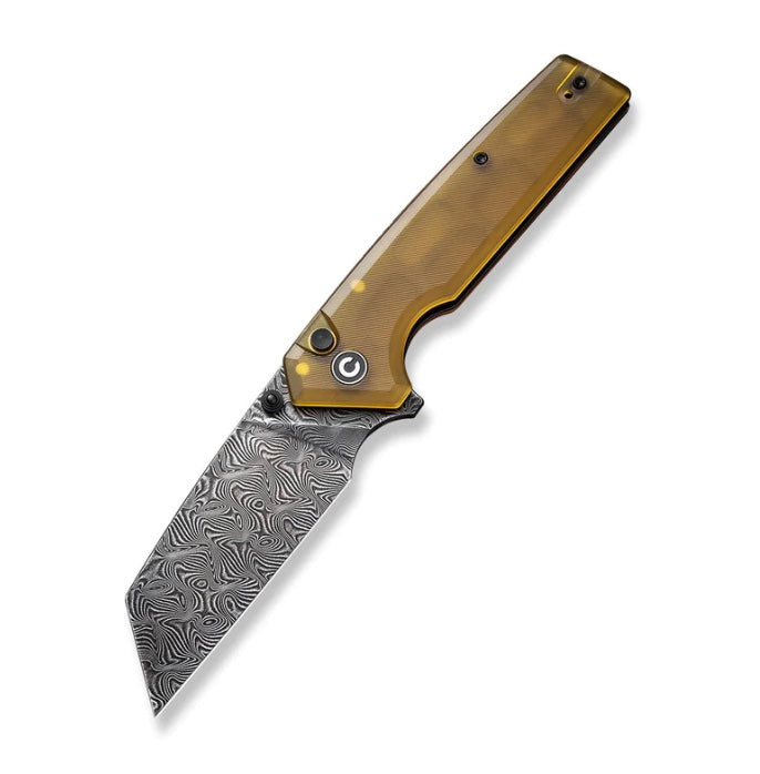 Civivi Amirite Flipper Knife - Premium Ultem Handles & Damascus Blade