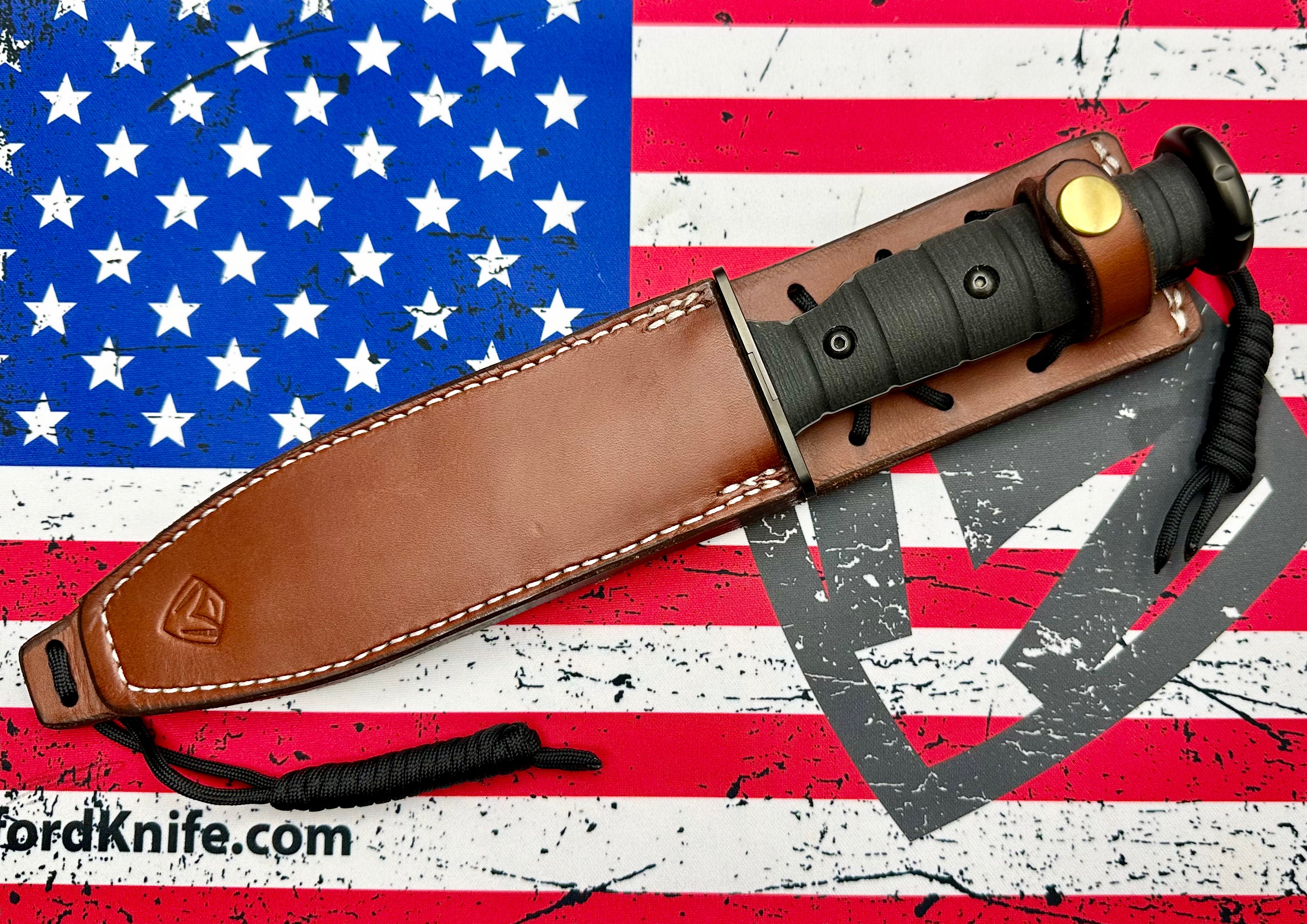 Medford Premium USMC Fighter Fixed Blade - Ultimate Tactical Knife