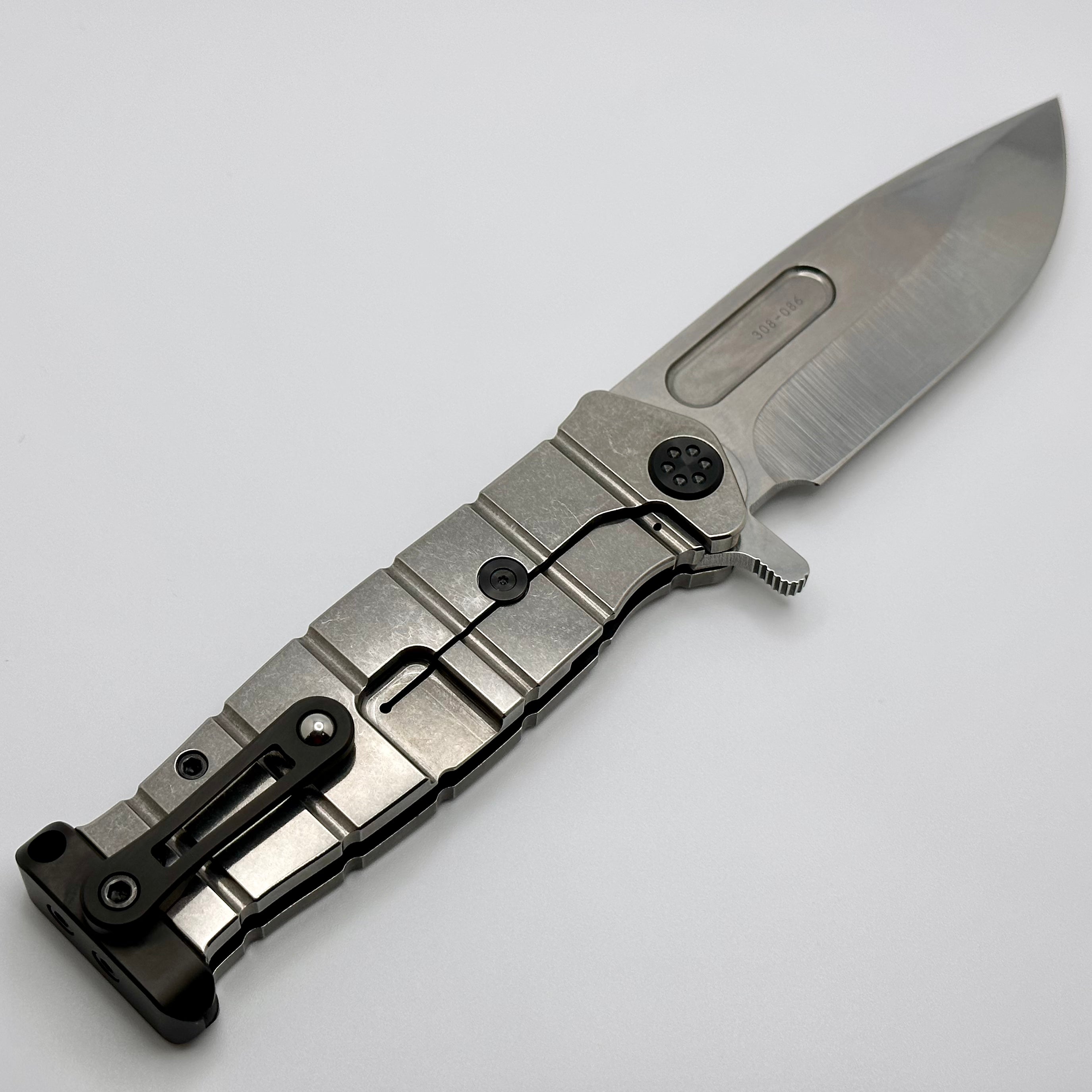 Medford Knife Fighter Flipper - Premium USMC Tumbled Handle with PVD Hardware & S45VN Blade