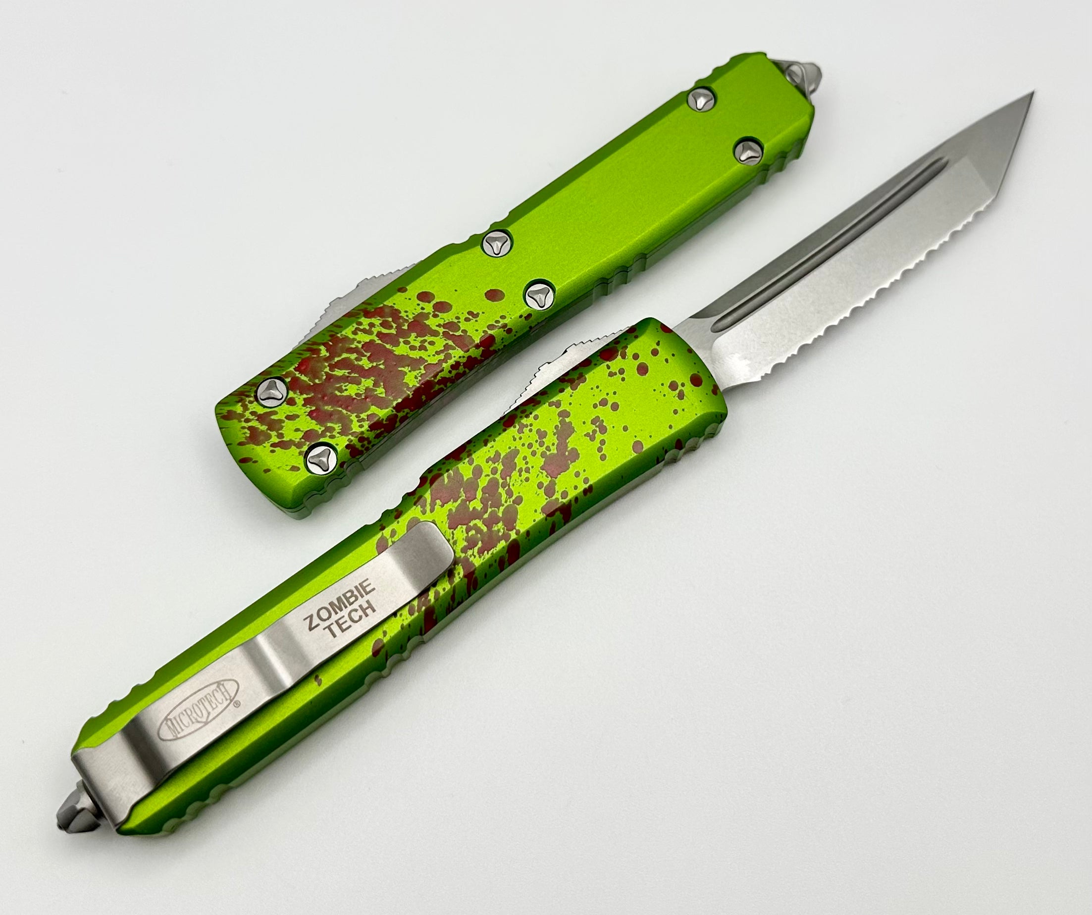 Premium Microtech Ultratech Zombie Tech Tanto Blade - Ultimate Tactical Knife