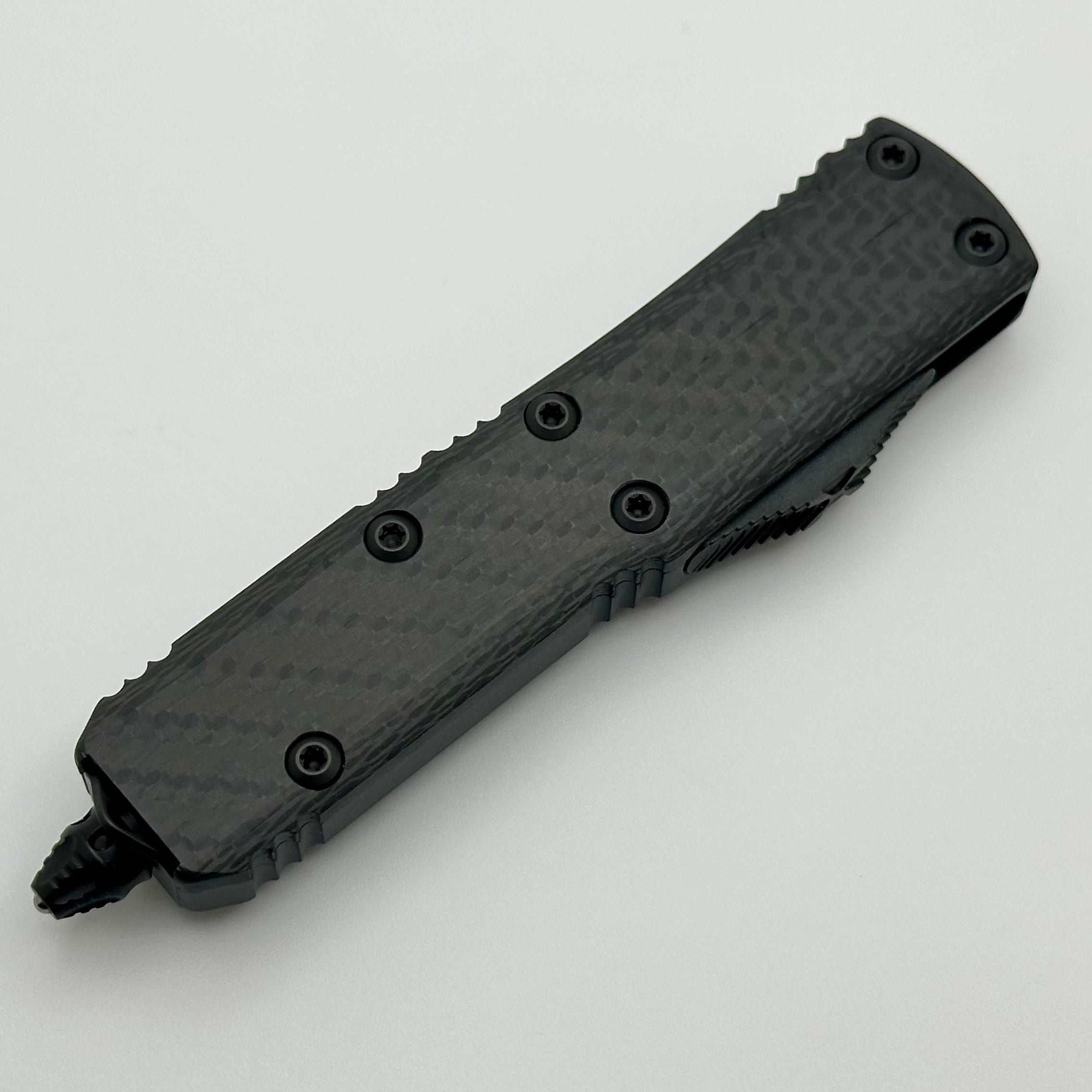 Premium Pre-Owned Microtech UTX-85 Carbon Fiber DLC MagnaCut Knife - Signature Series